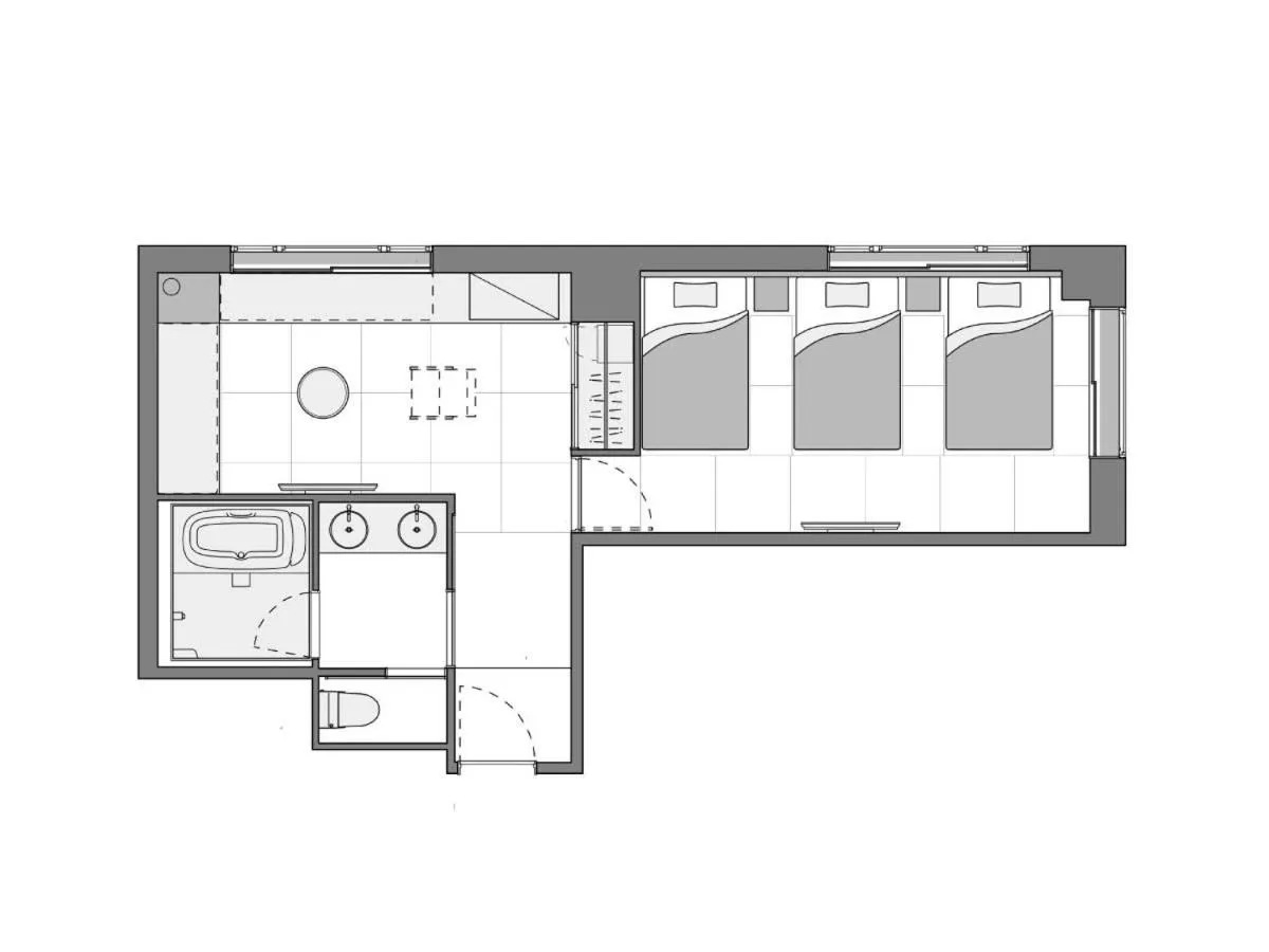 Floor plan in yugen kyoto shijo