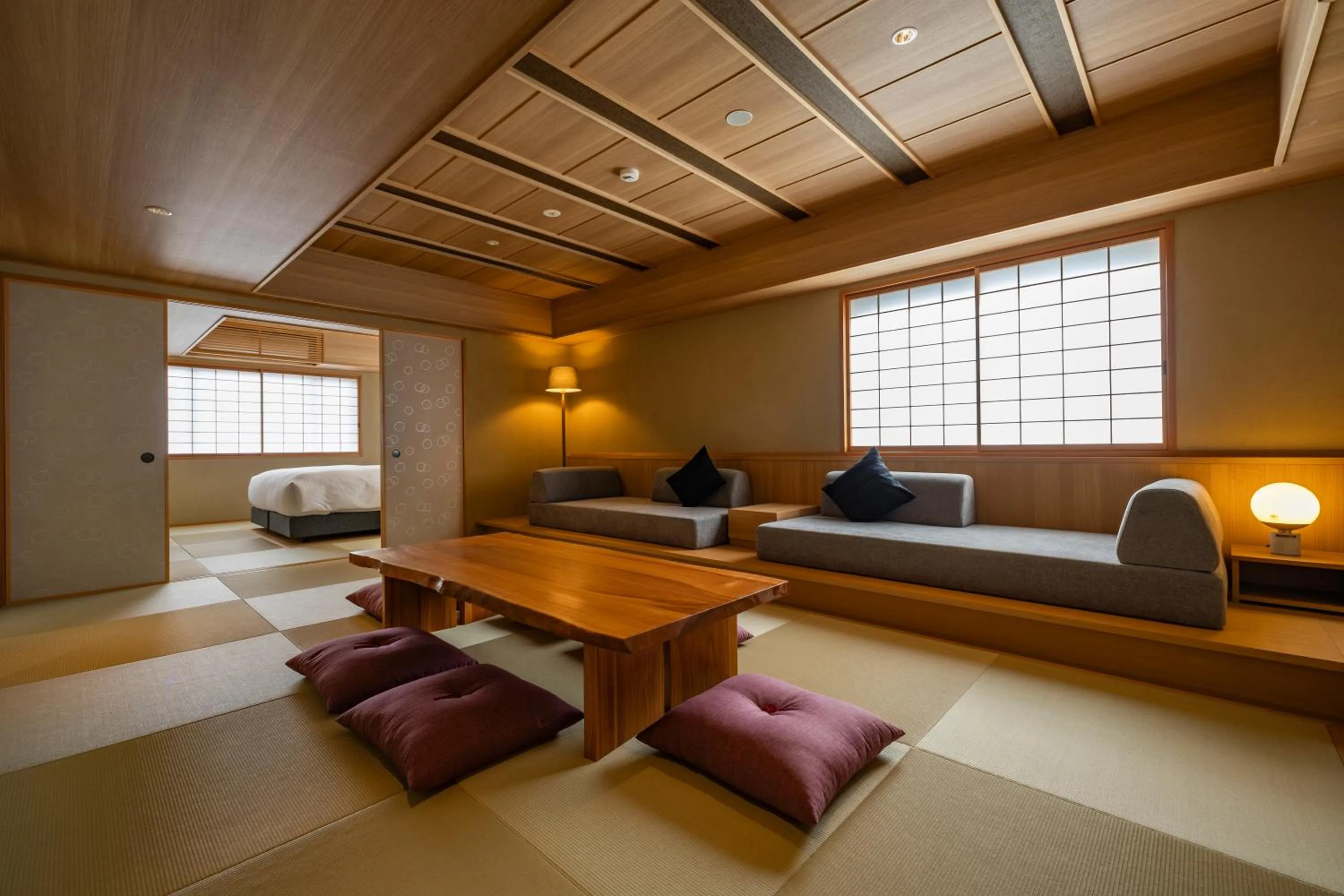 Photo of the whole room in yugen kyoto shijo