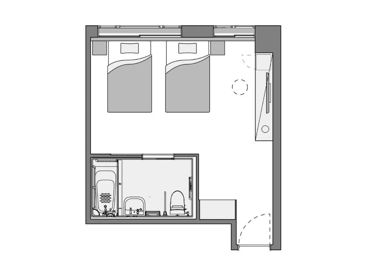 Floor plan in yugen kyoto shijo
