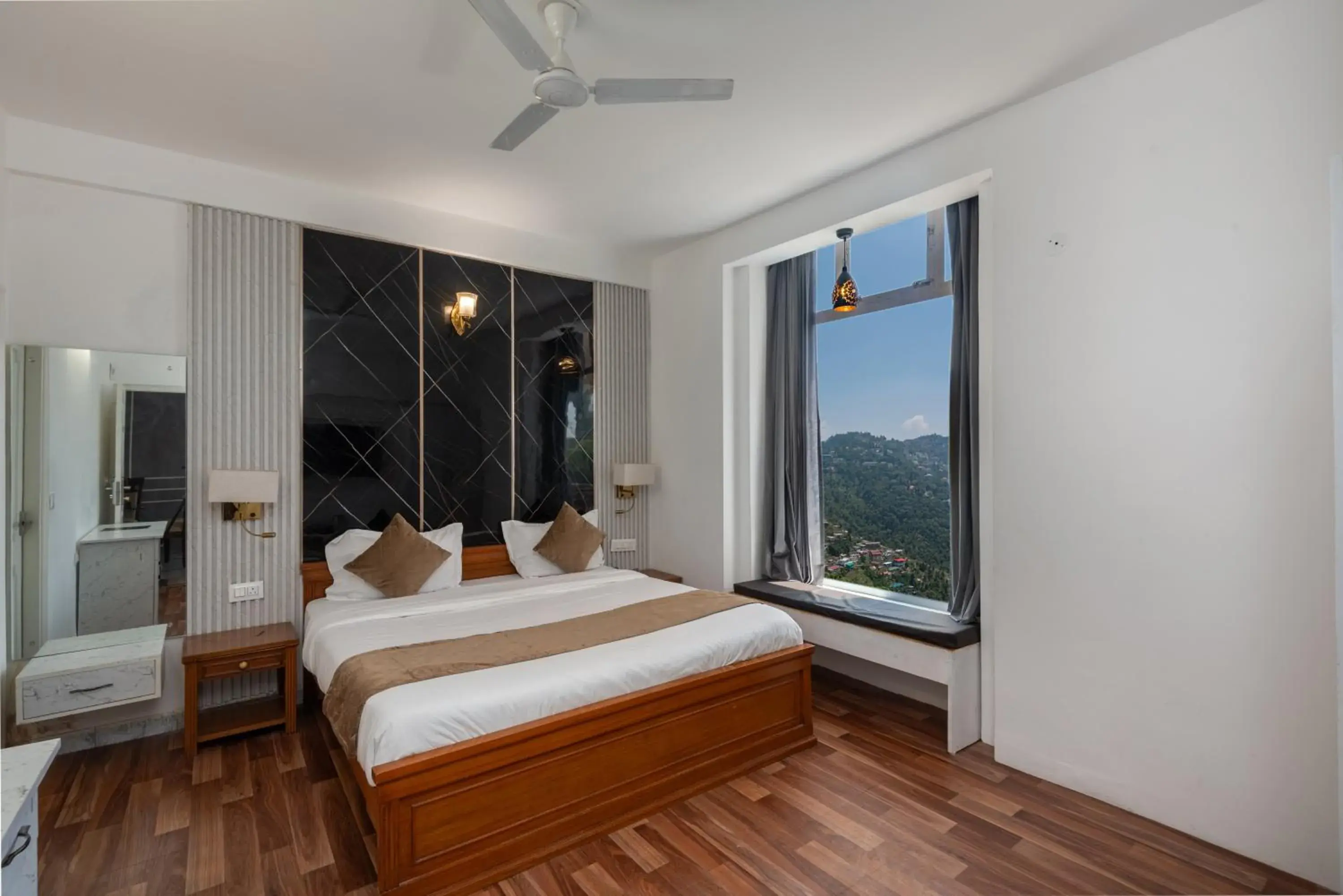 King Room with Balcony in The Ridge Mussoorie - 1 Km from Mall Road King Room with Balcony in The Ridge Mussoorie - 1 Km from Mall Road