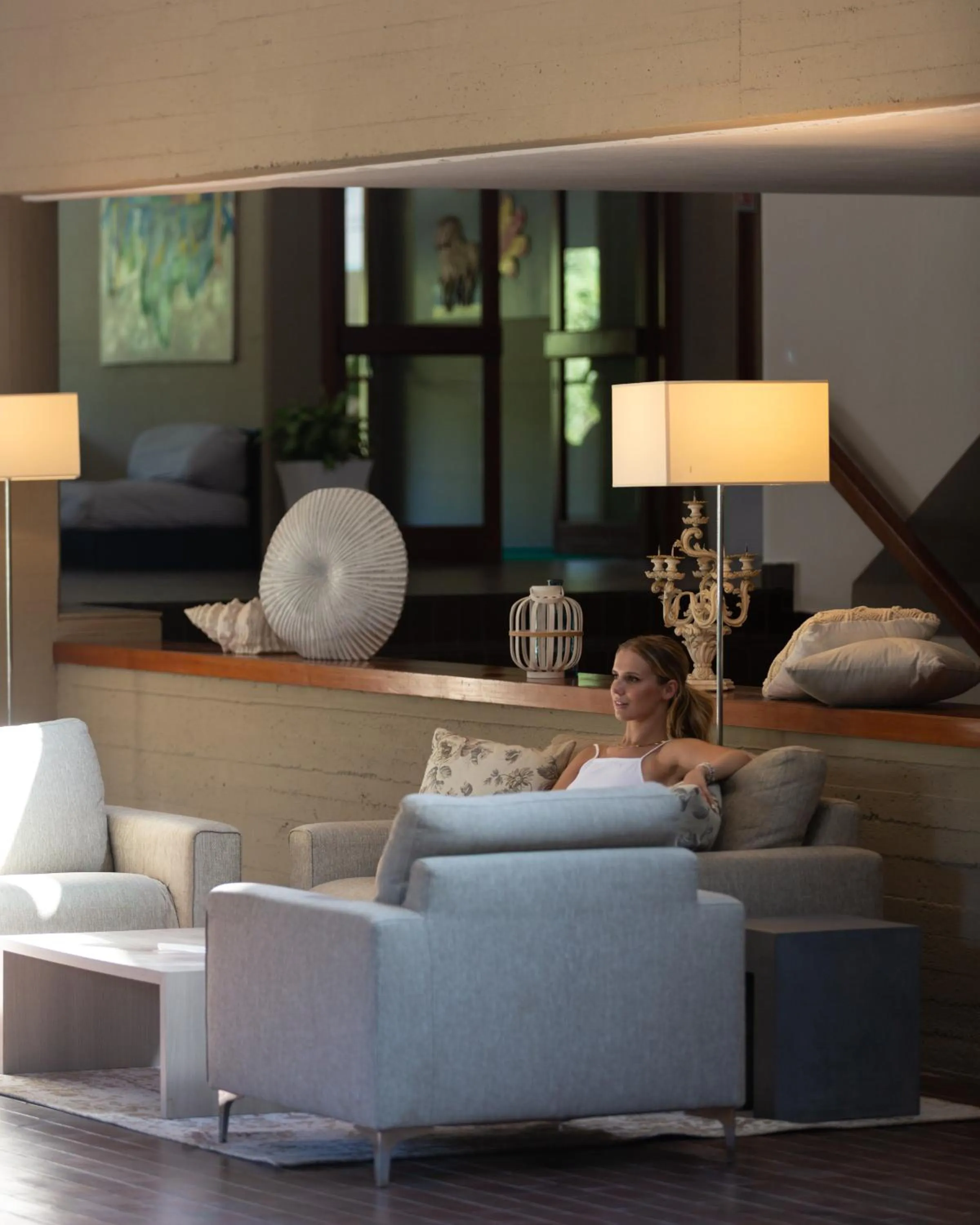 Lobby or reception in Residence Solemaremma