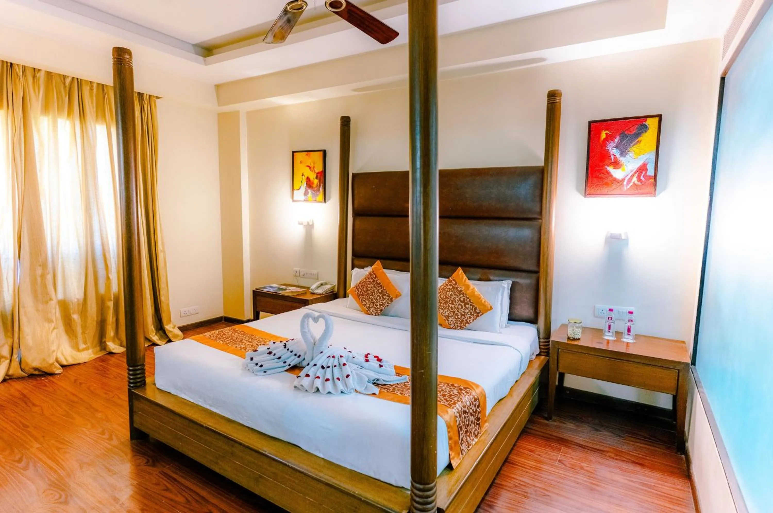 Bed in The Sky Imperial, Udaipur