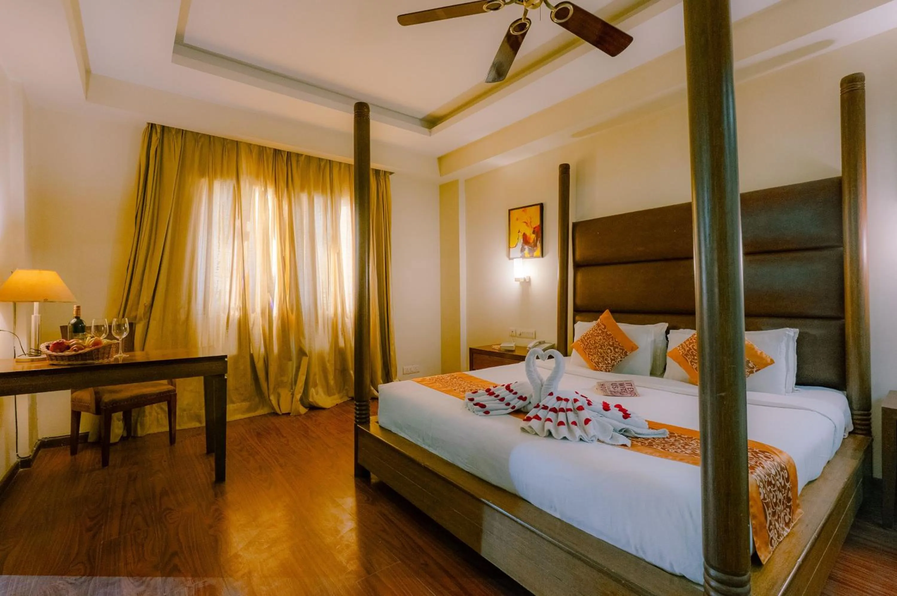 Bed in The Sky Imperial, Udaipur