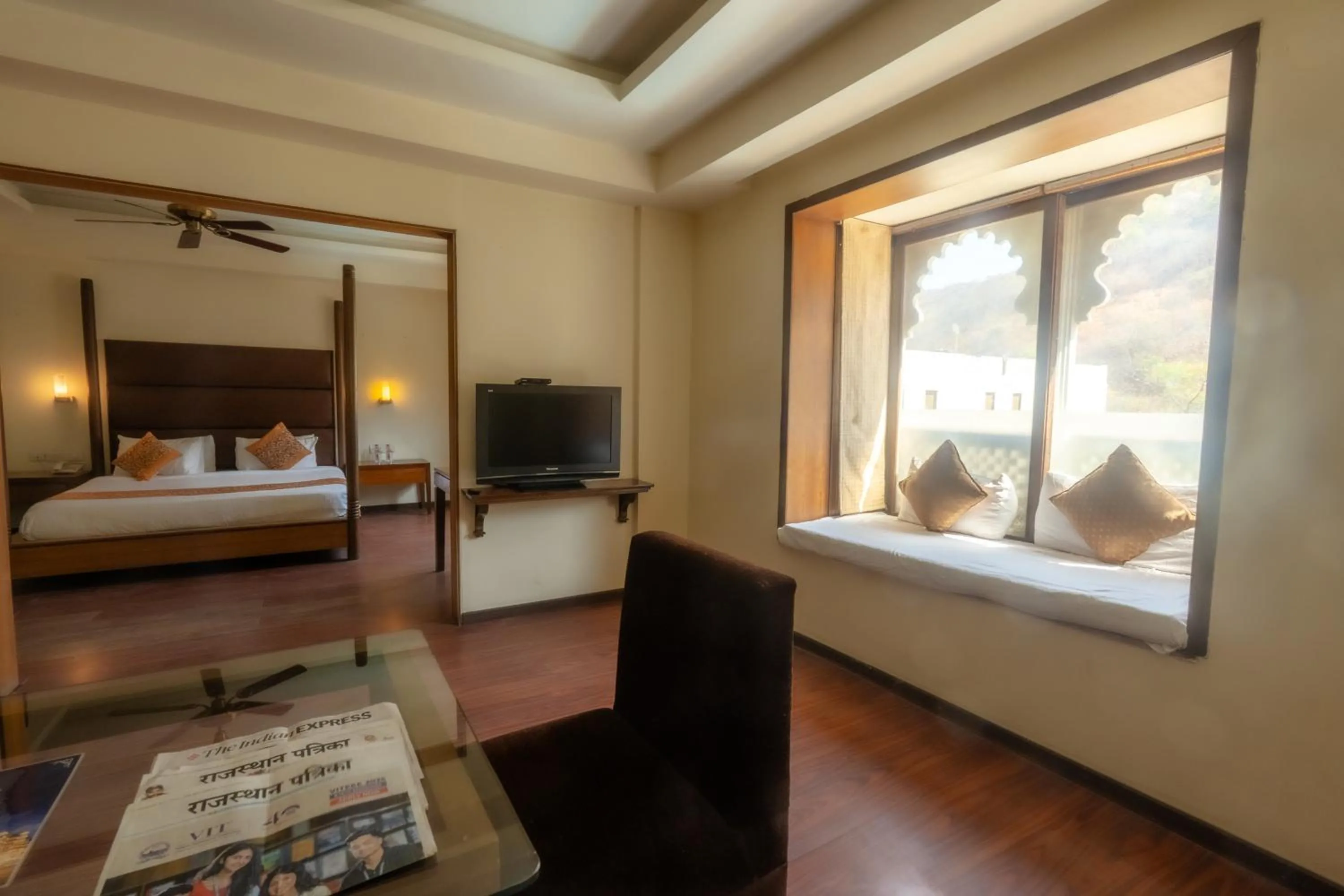Bed in The Sky Imperial, Udaipur