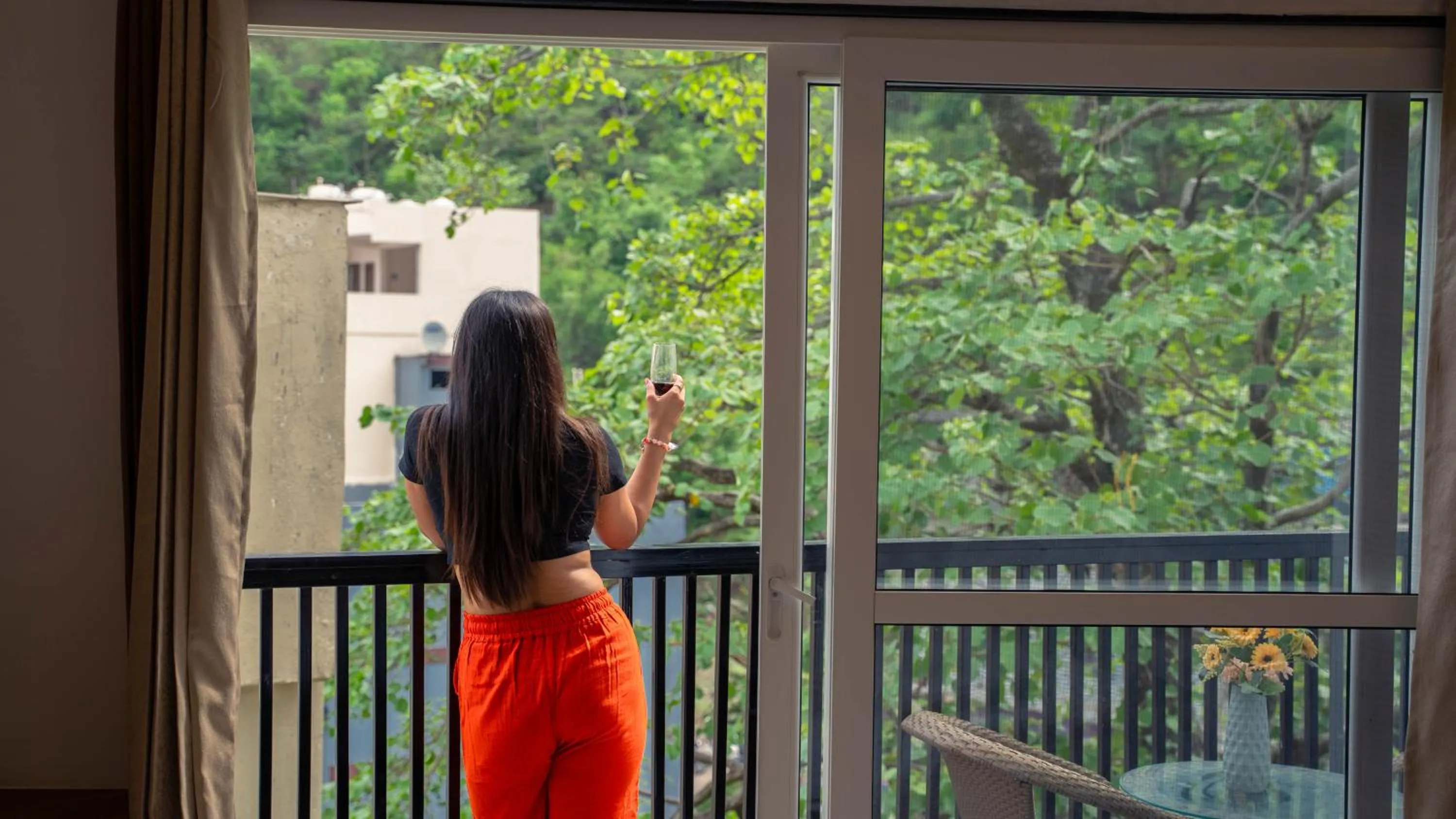 Balcony/Terrace in Premium Mystic Falls near Secret Waterfall