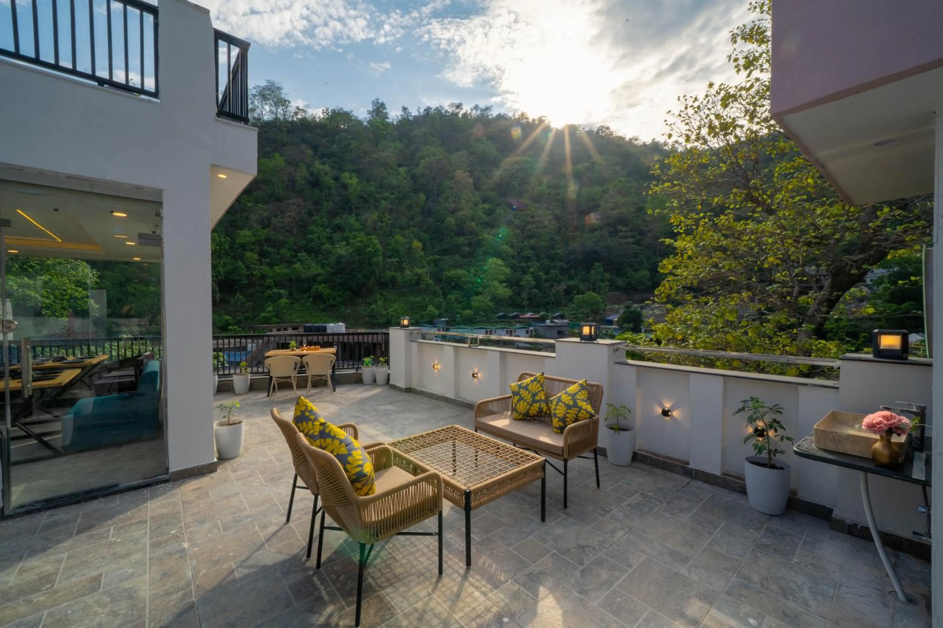 Balcony/Terrace in Premium Mystic Falls near Secret Waterfall