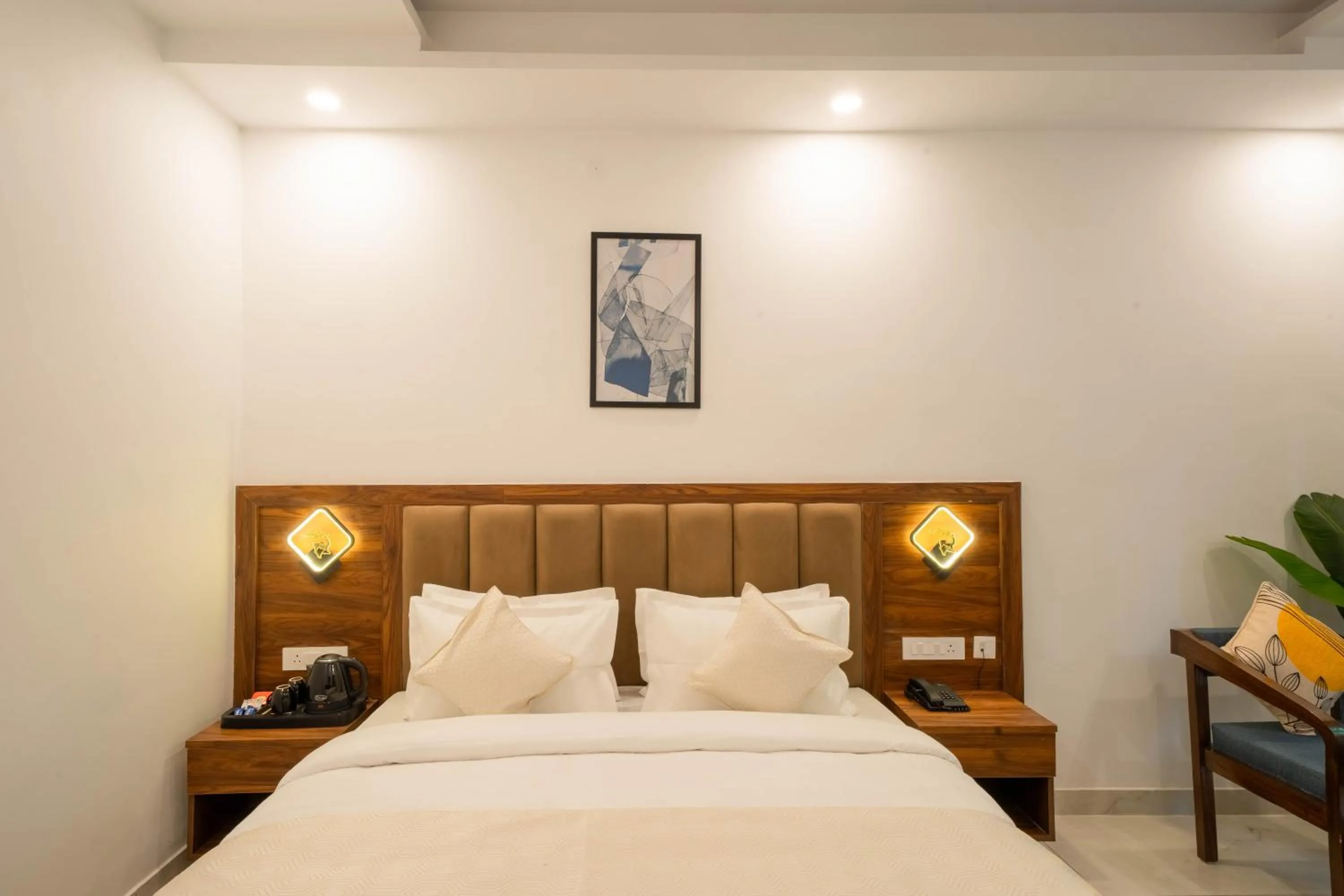 Bed in Premium Mystic Falls near Secret Waterfall