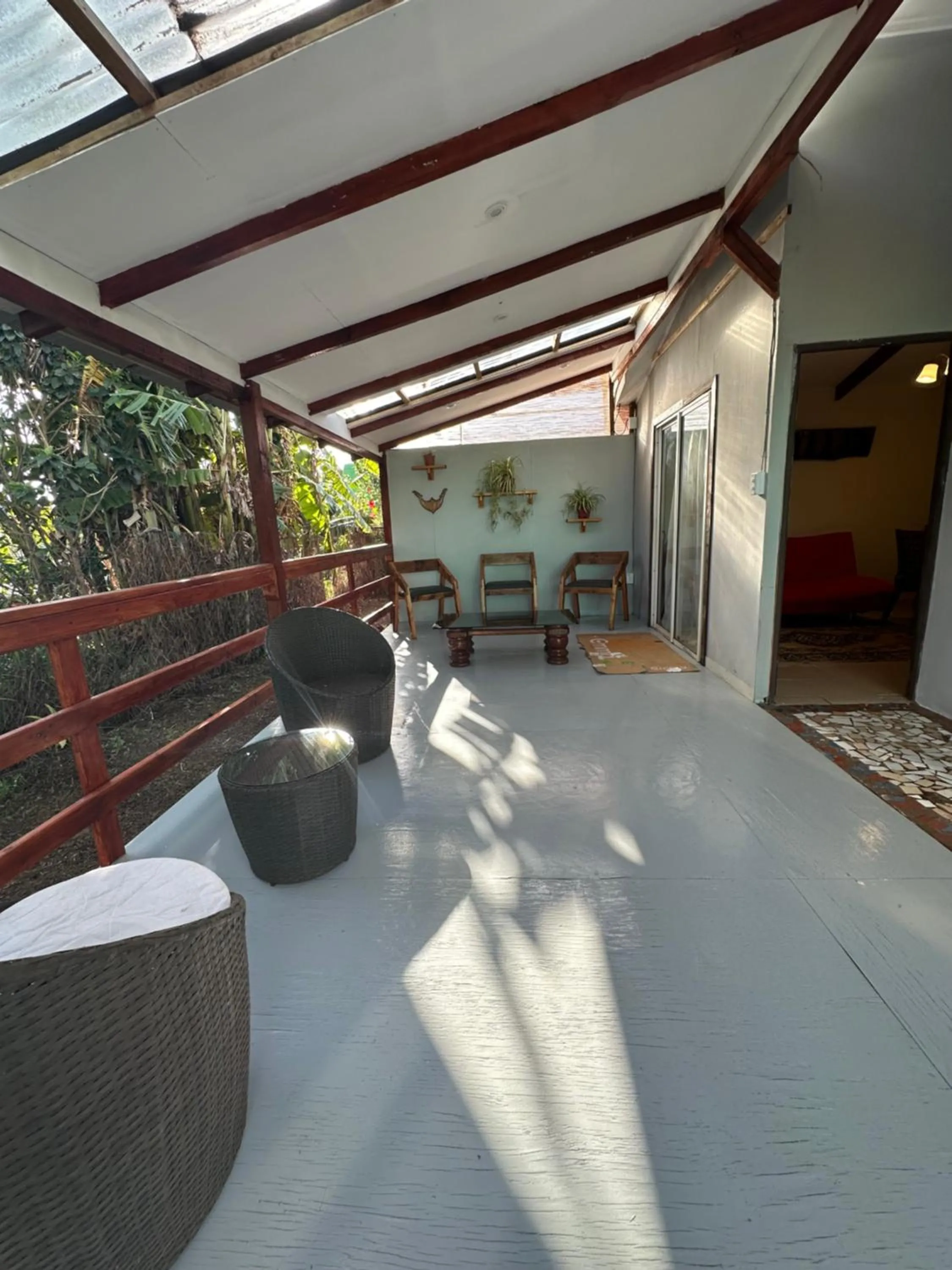 Balcony/Terrace in Hare Henua B&B