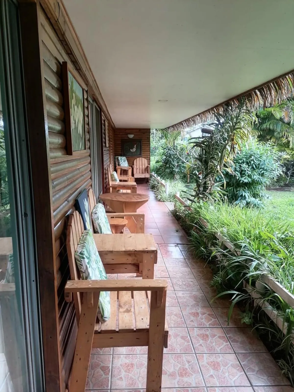 Balcony/Terrace in Hare Henua B&B