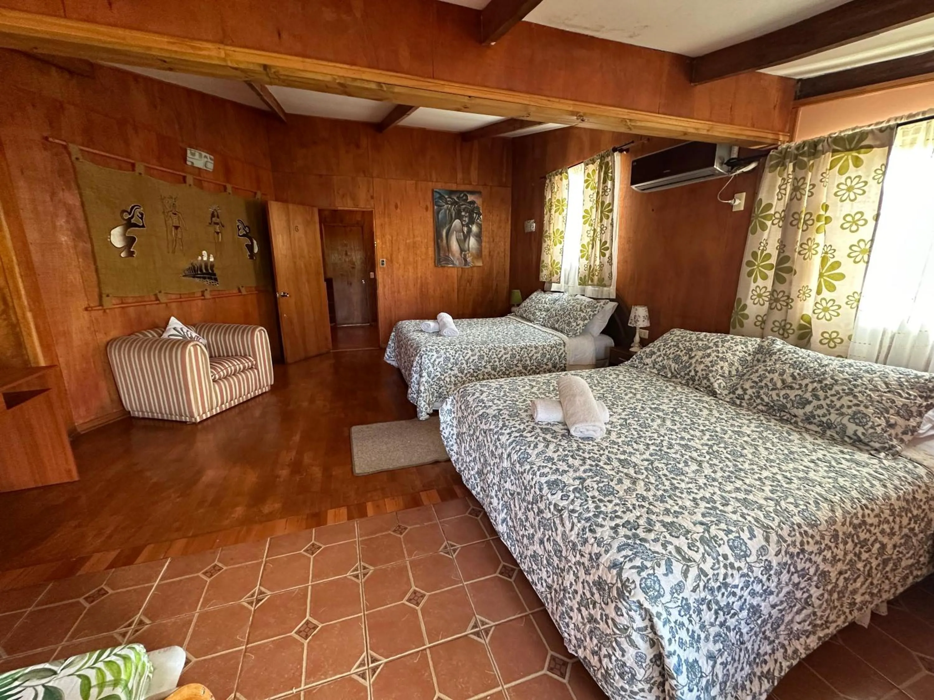 Bed in Hare Henua B&B