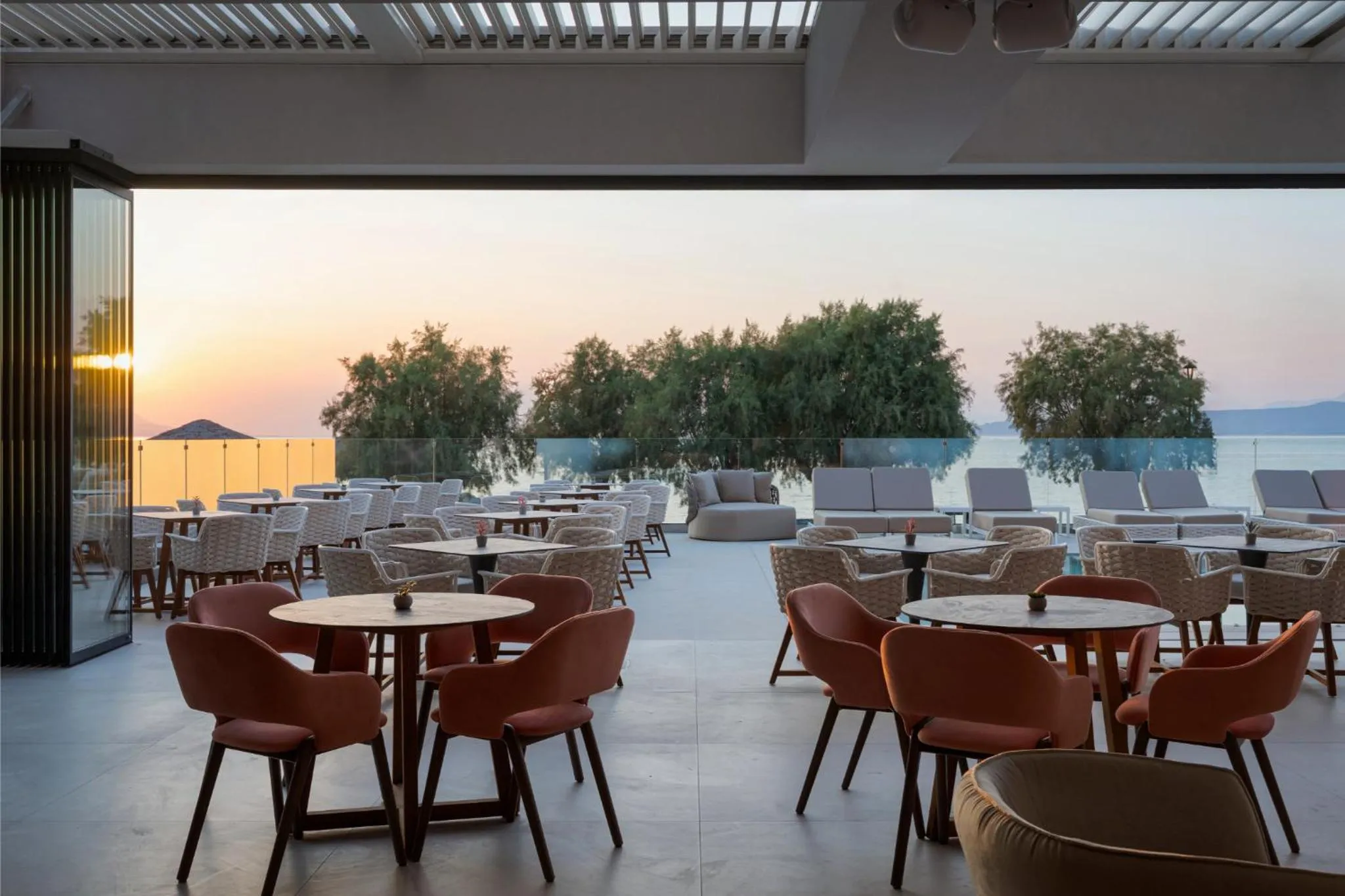 Patio in Avant Blue Boutique Hotel