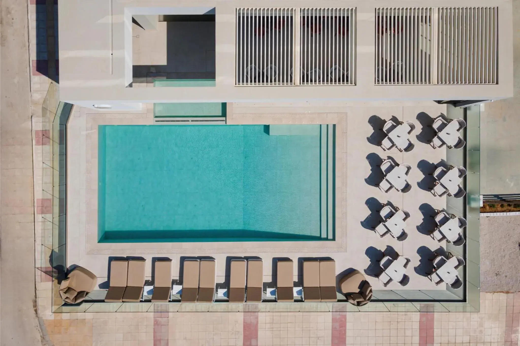 Pool view in Avant Blue Boutique Hotel Pool view in Avant Blue Boutique Hotel