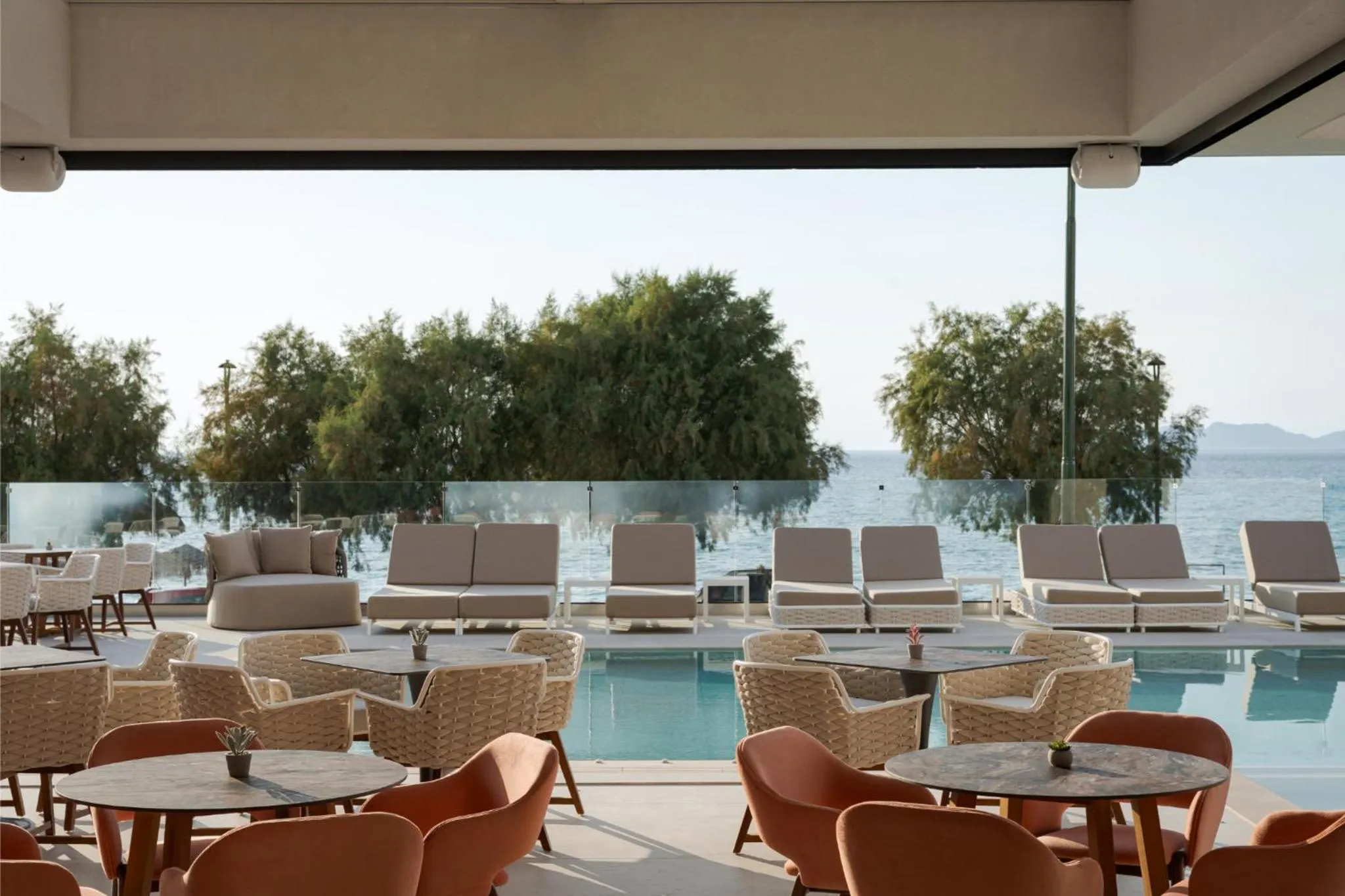 Patio in Avant Blue Boutique Hotel