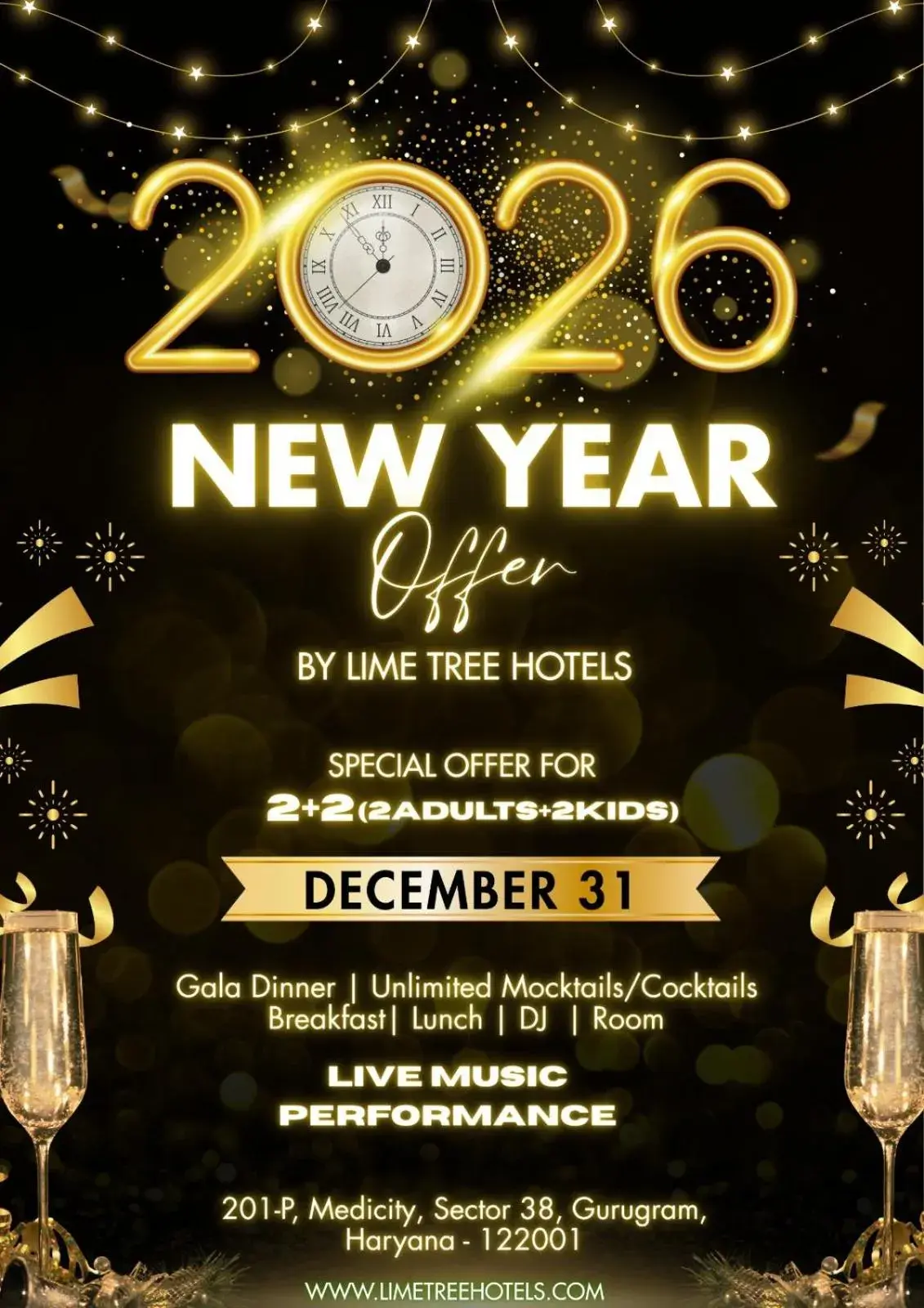 Deluxe Double or Twin Room - single occupancy in Lime Tree Hotel - Near Medanta Hospital Deluxe Double or Twin Room - single occupancy in Lime Tree Hotel - Near Medanta Hospital