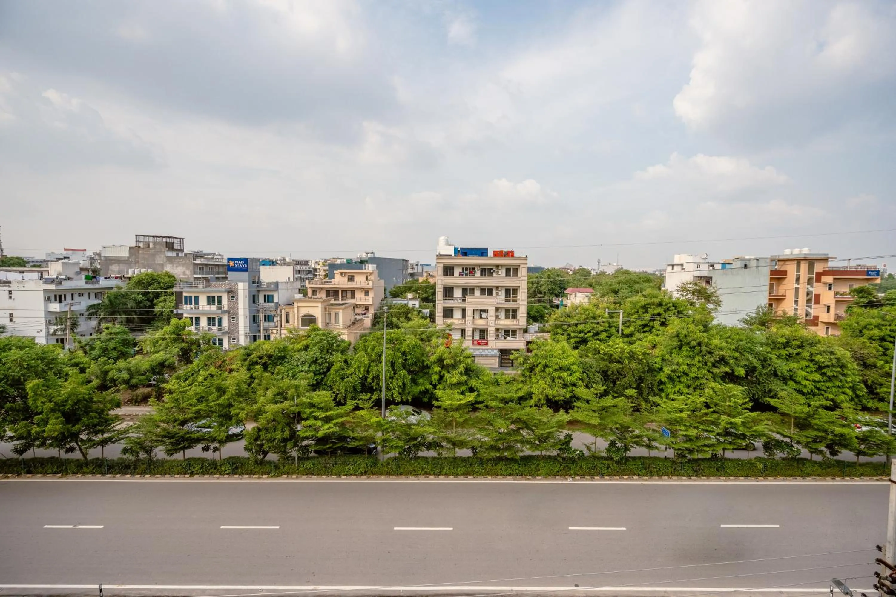 City view in Lime Tree Hotel - Near Medanta Hospital