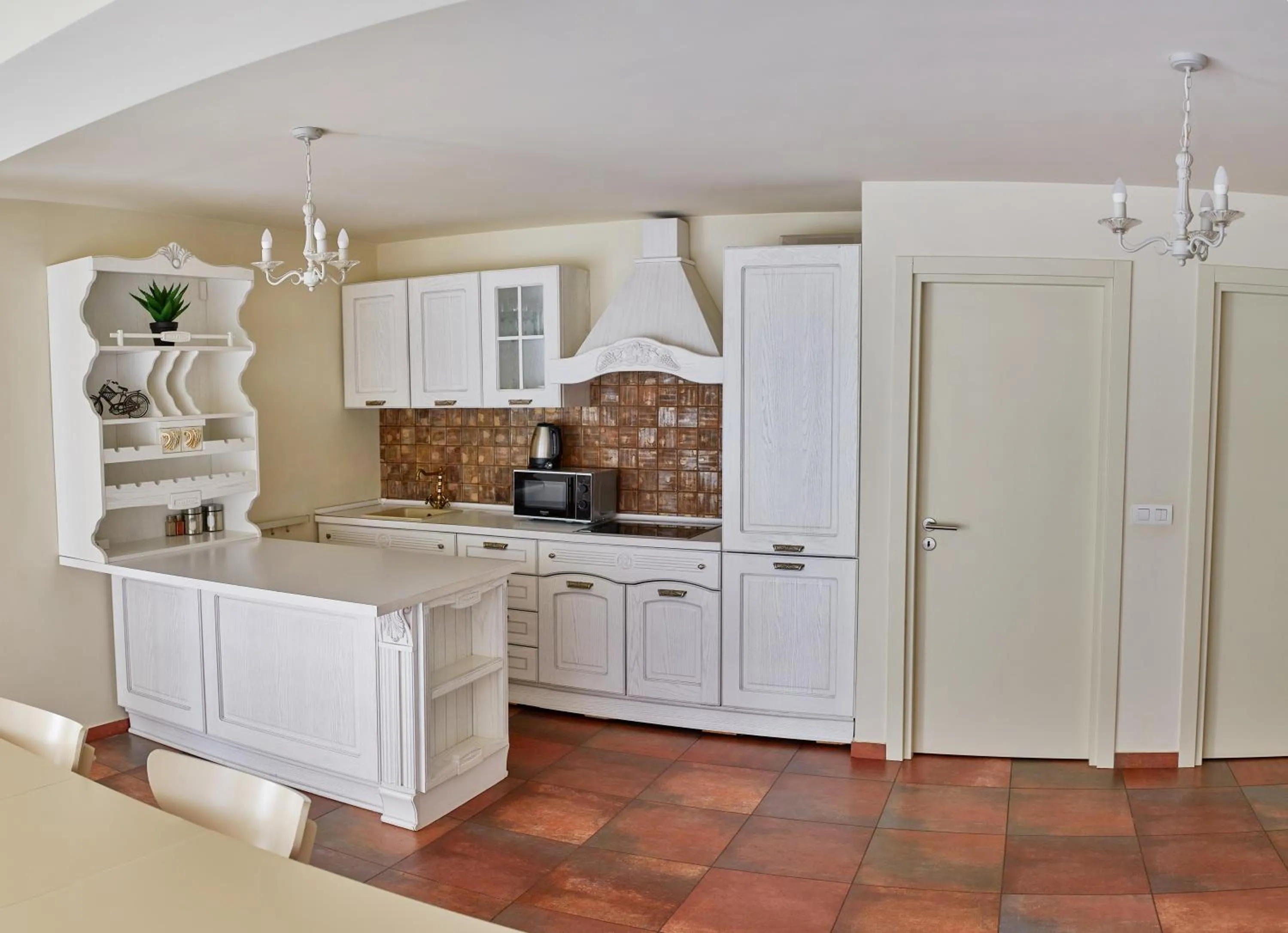 Kitchen or kitchenette in Teghenis Resort