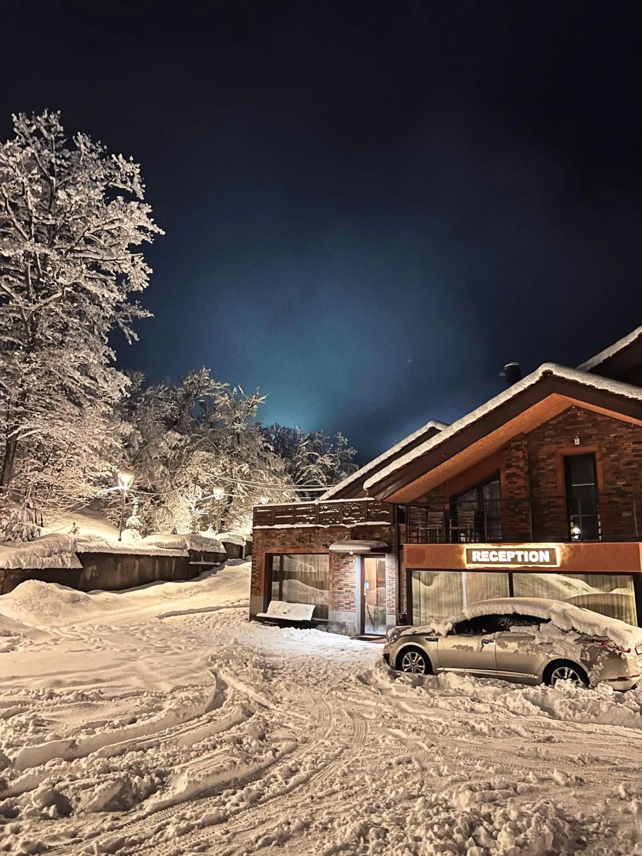 Facade/entrance in Teghenis Resort Facade/entrance in Teghenis Resort