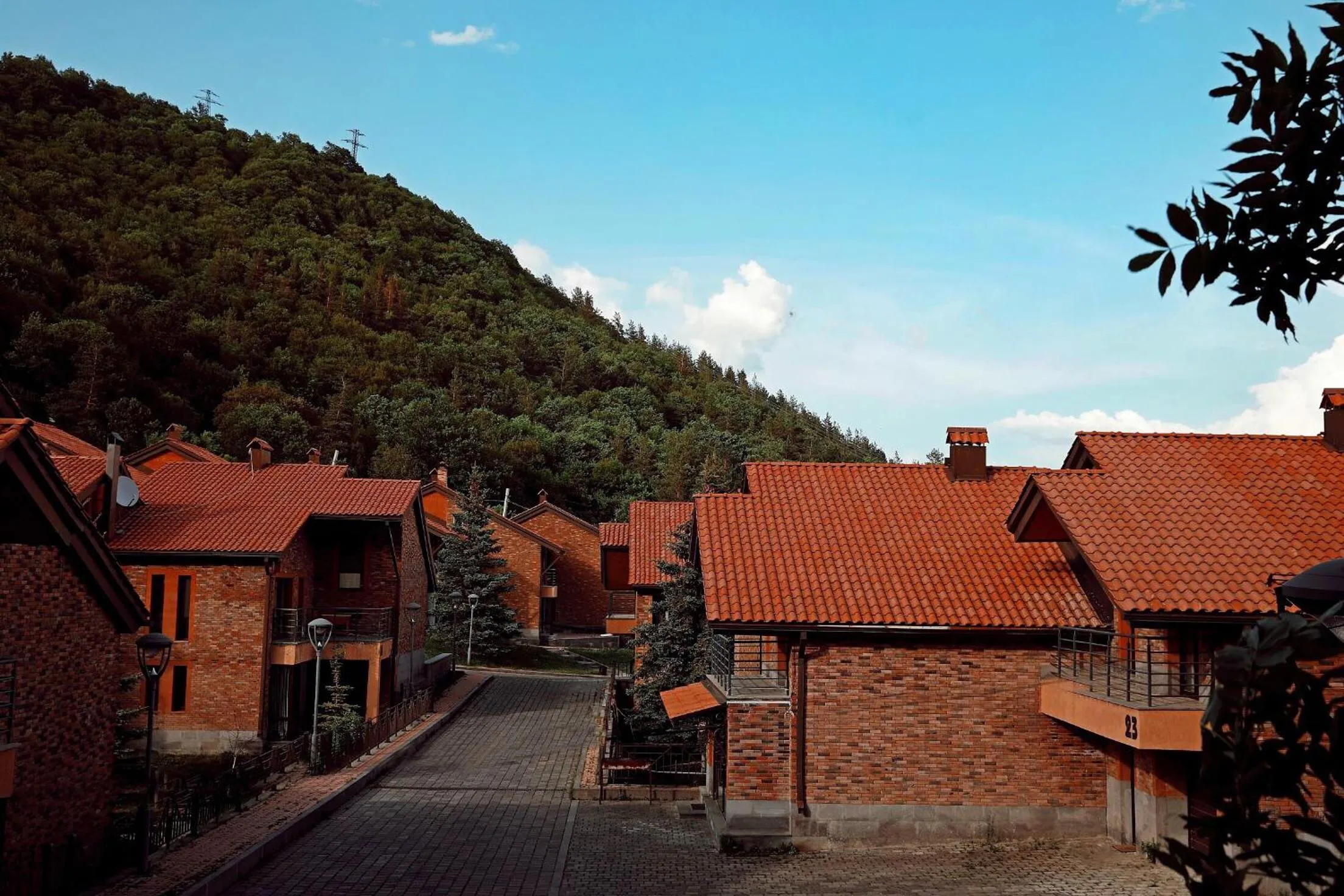 Natural landscape in Teghenis Resort