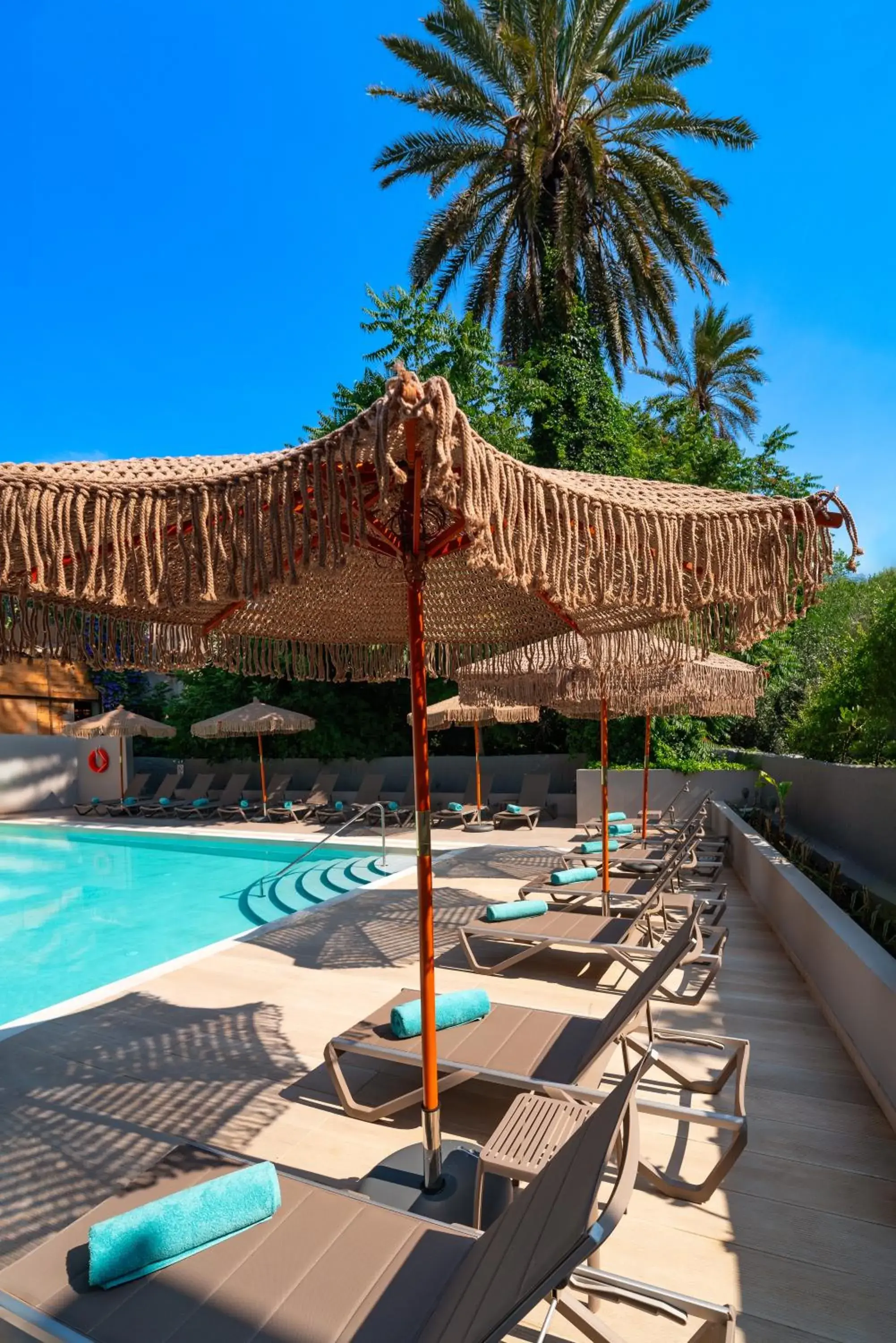 Swimming pool in Amphitryon City Hotel Swimming pool in Amphitryon City Hotel