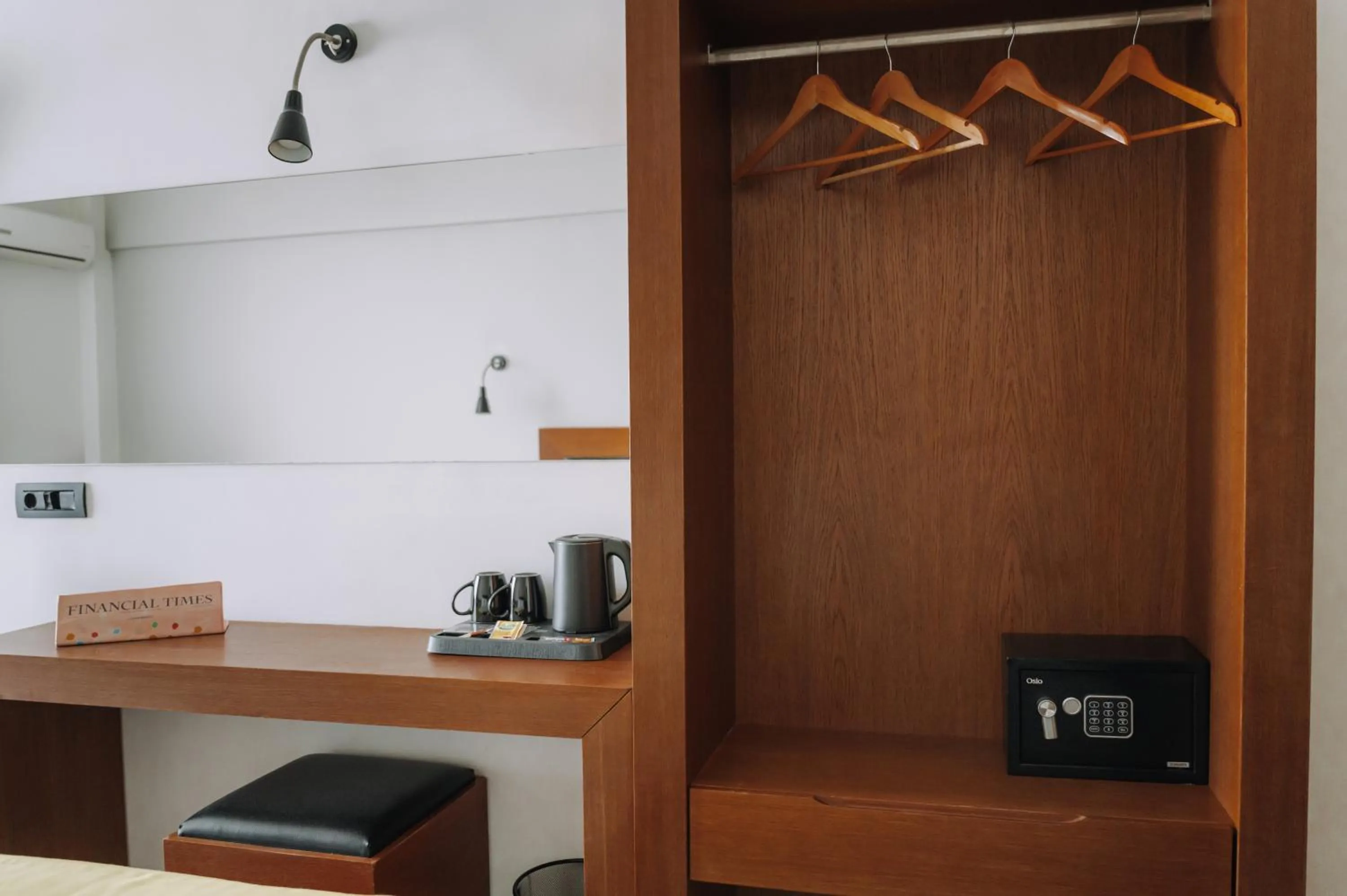 wardrobe in Amphitryon City Hotel