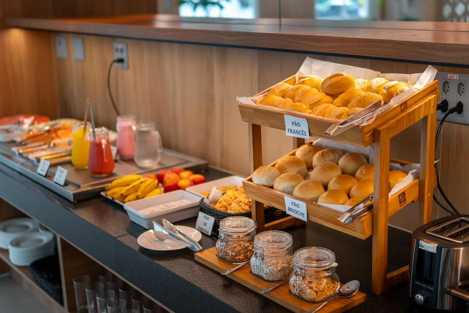 Buffet breakfast in Soft Inn Alagoinhas