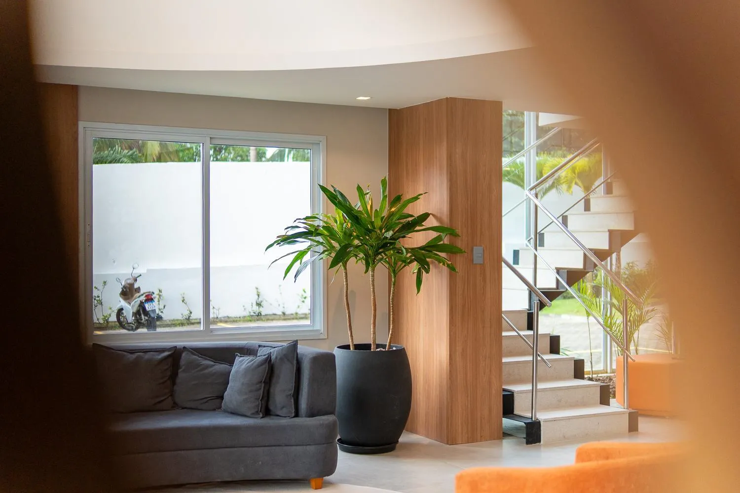 Seating area in Soft Inn Alagoinhas