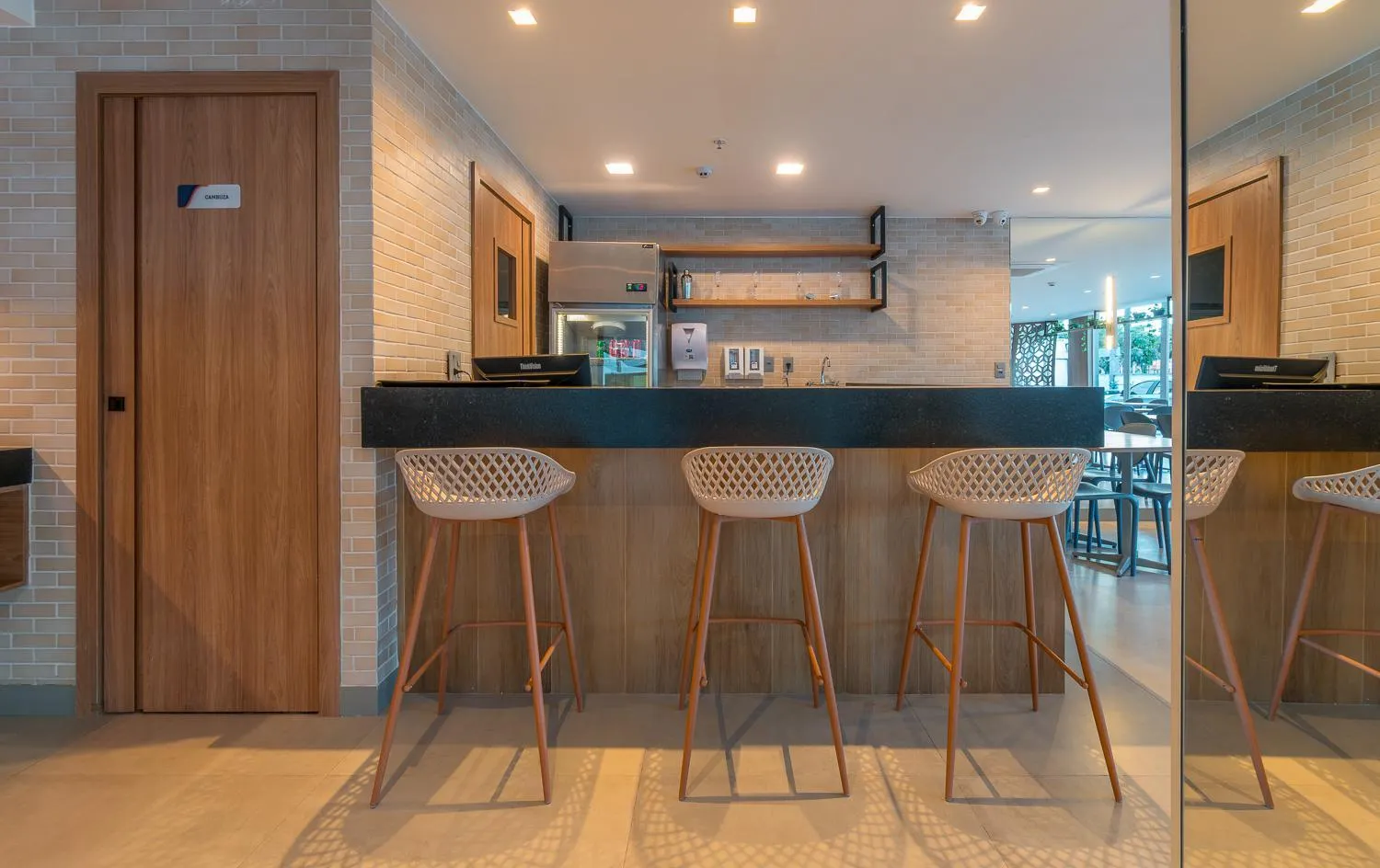 Lounge or bar in Soft Inn Alagoinhas