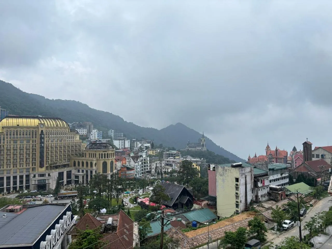 Mountain view in Chân Mây Tam Đảo