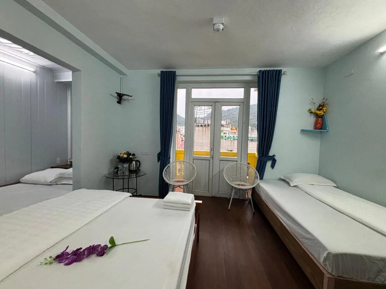 Bedroom, Bed in Chân Mây Tam Đảo