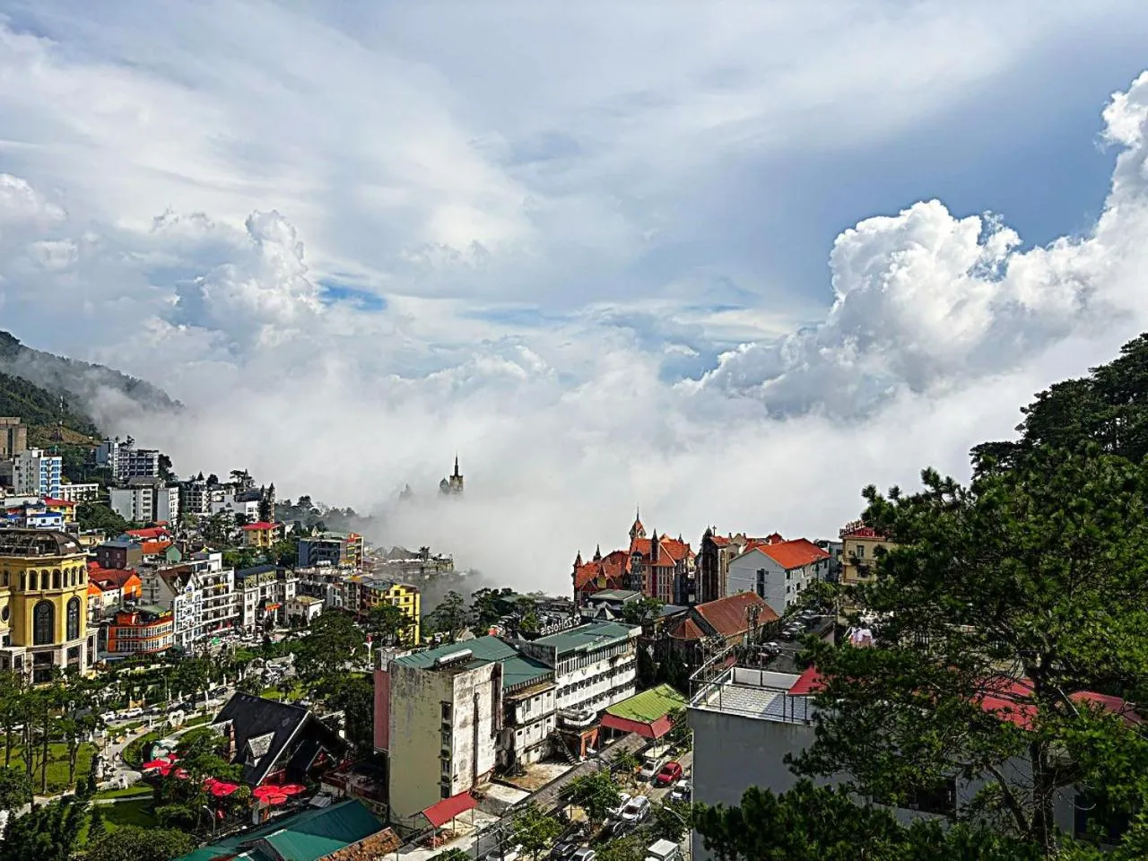 Property building in Chân Mây Tam Đảo
