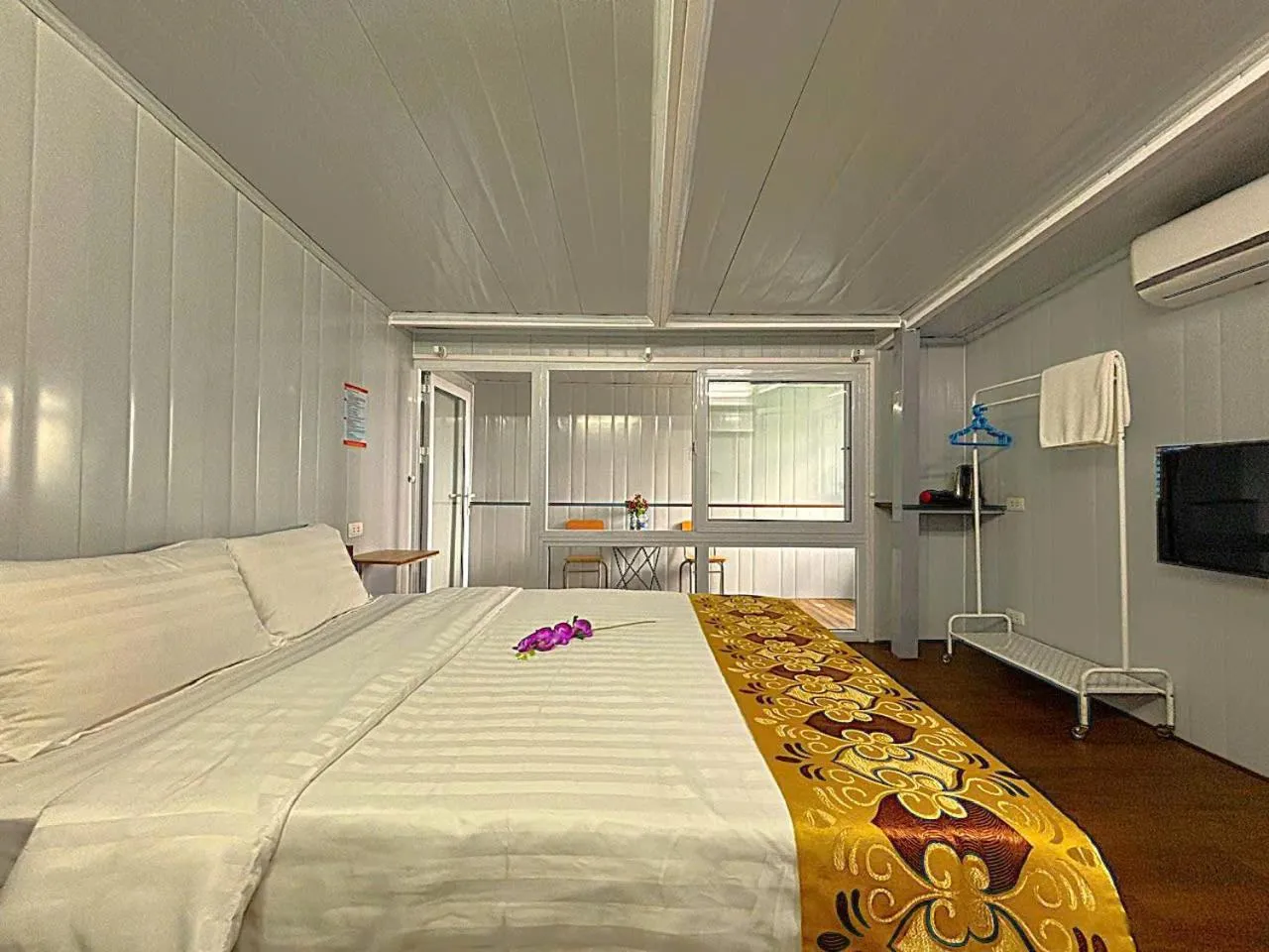 Bedroom, Bed in Chân Mây Tam Đảo