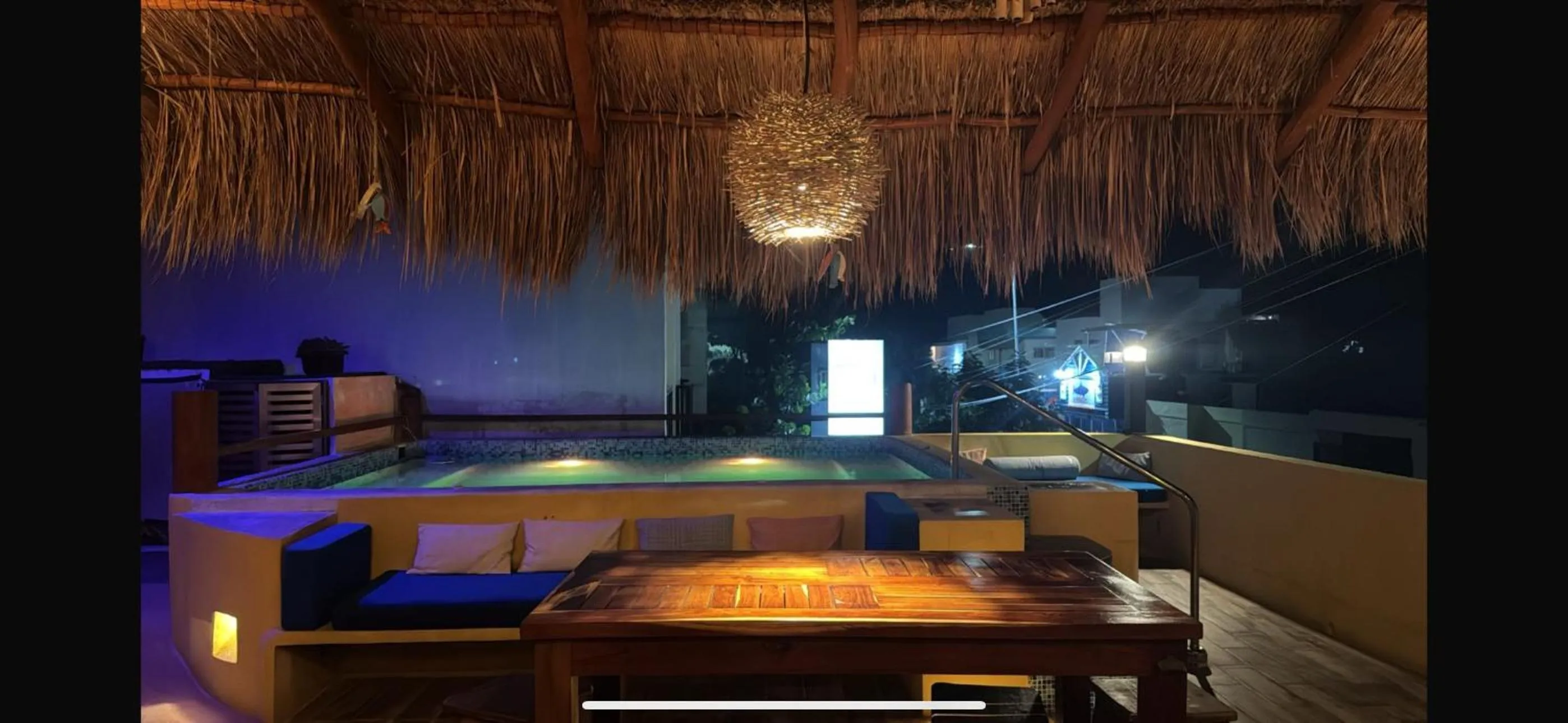 Swimming pool in Casa Velero Puerto Morelos