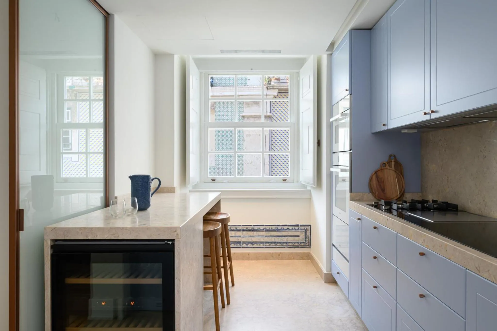 Kitchen or kitchenette in Casagrand Luxury Apartments Lisboa