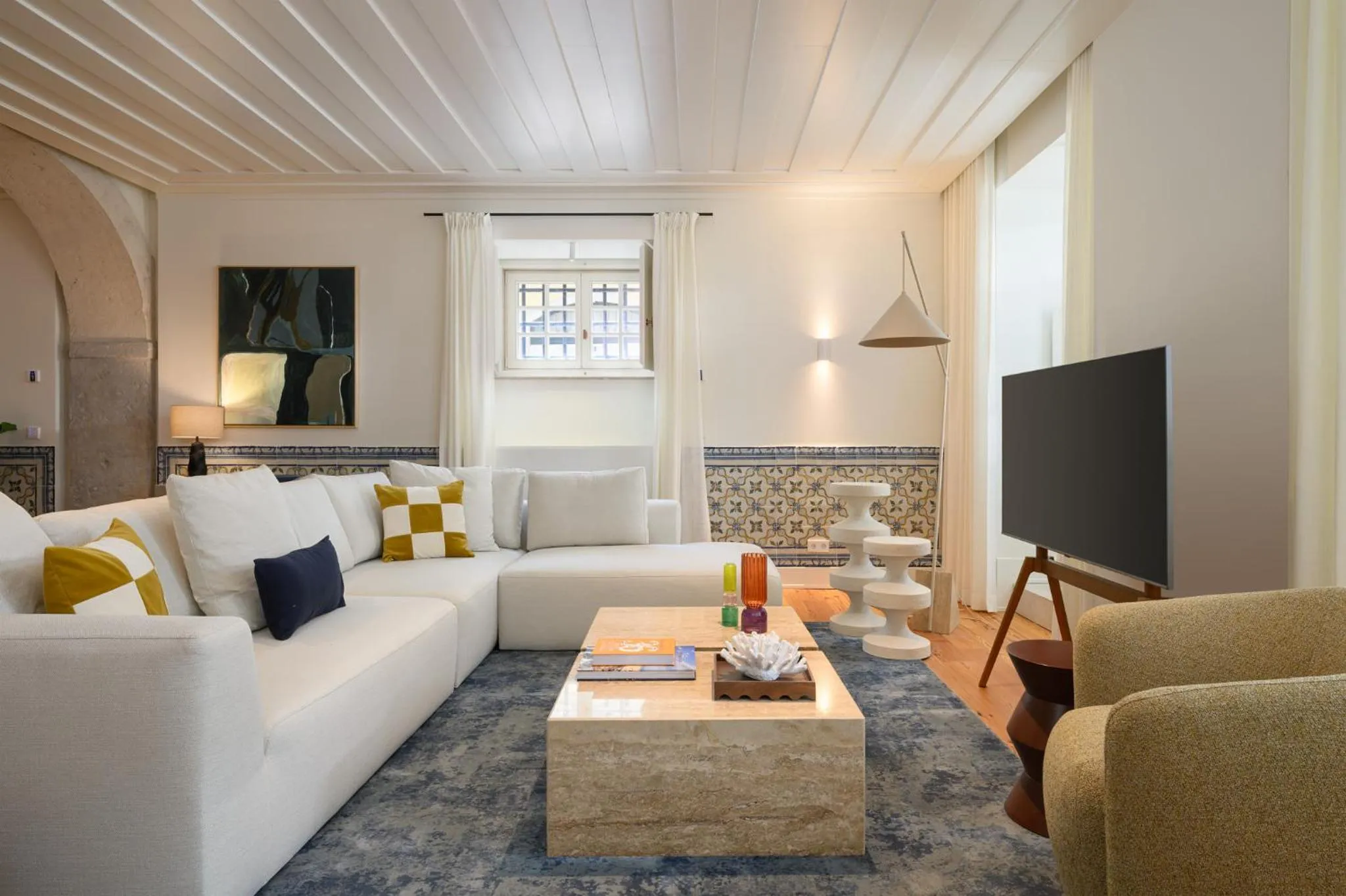 Living room in Casagrand Luxury Apartments Lisboa