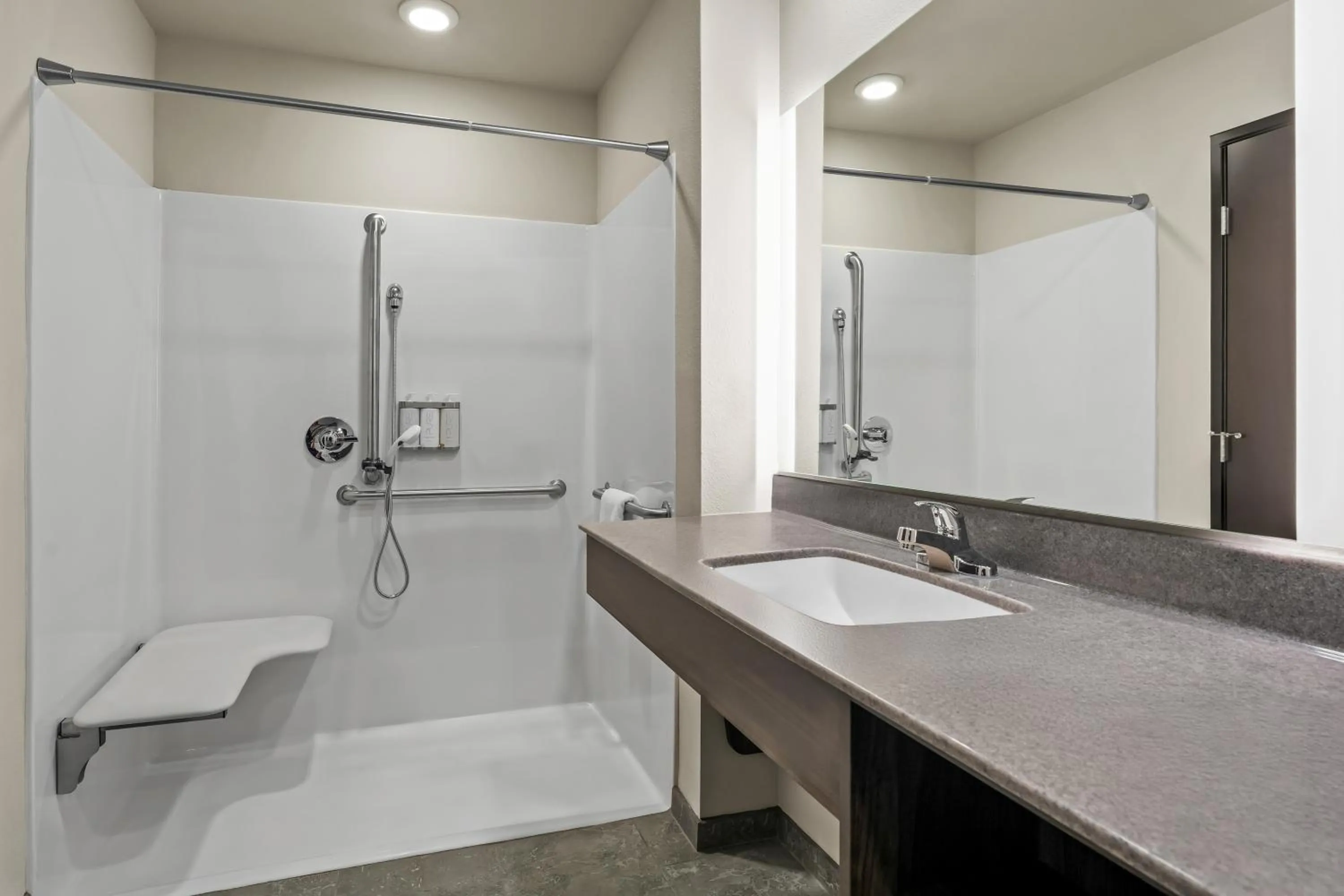 Bathroom in My Place Hotel-Augusta, GA