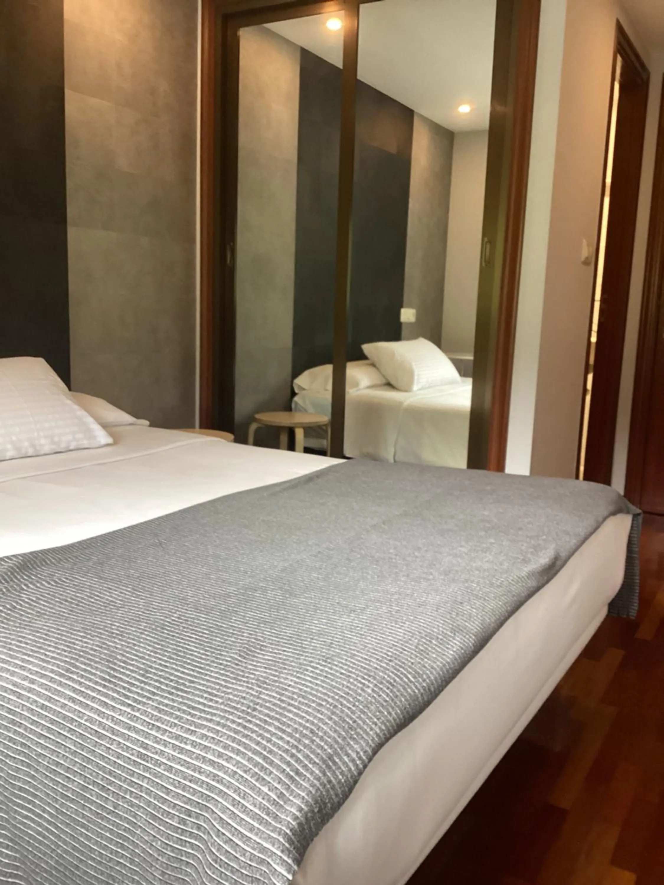 Bed in Saudade Hostal Cafetería