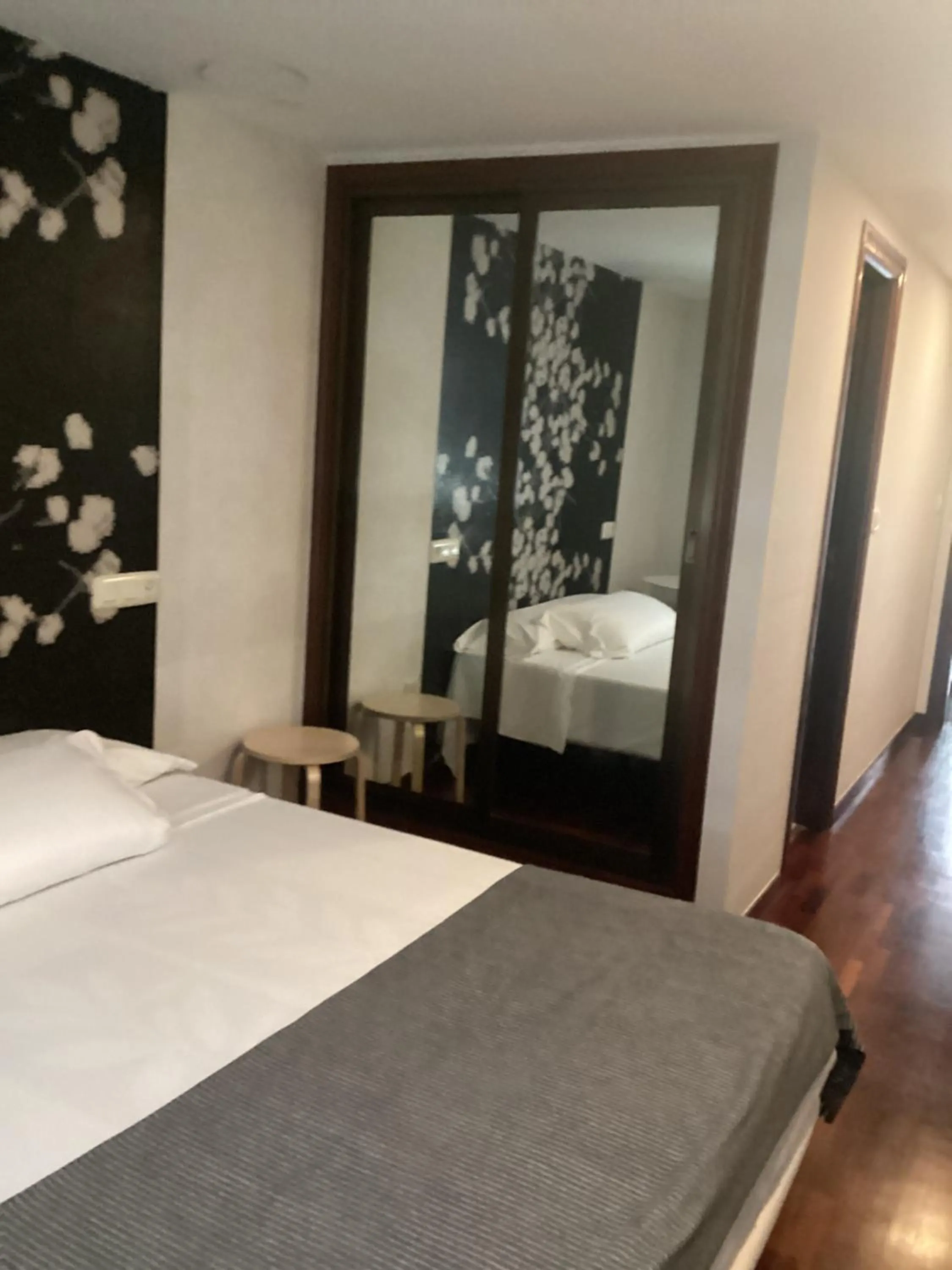 Bed in Saudade Hostal Cafetería