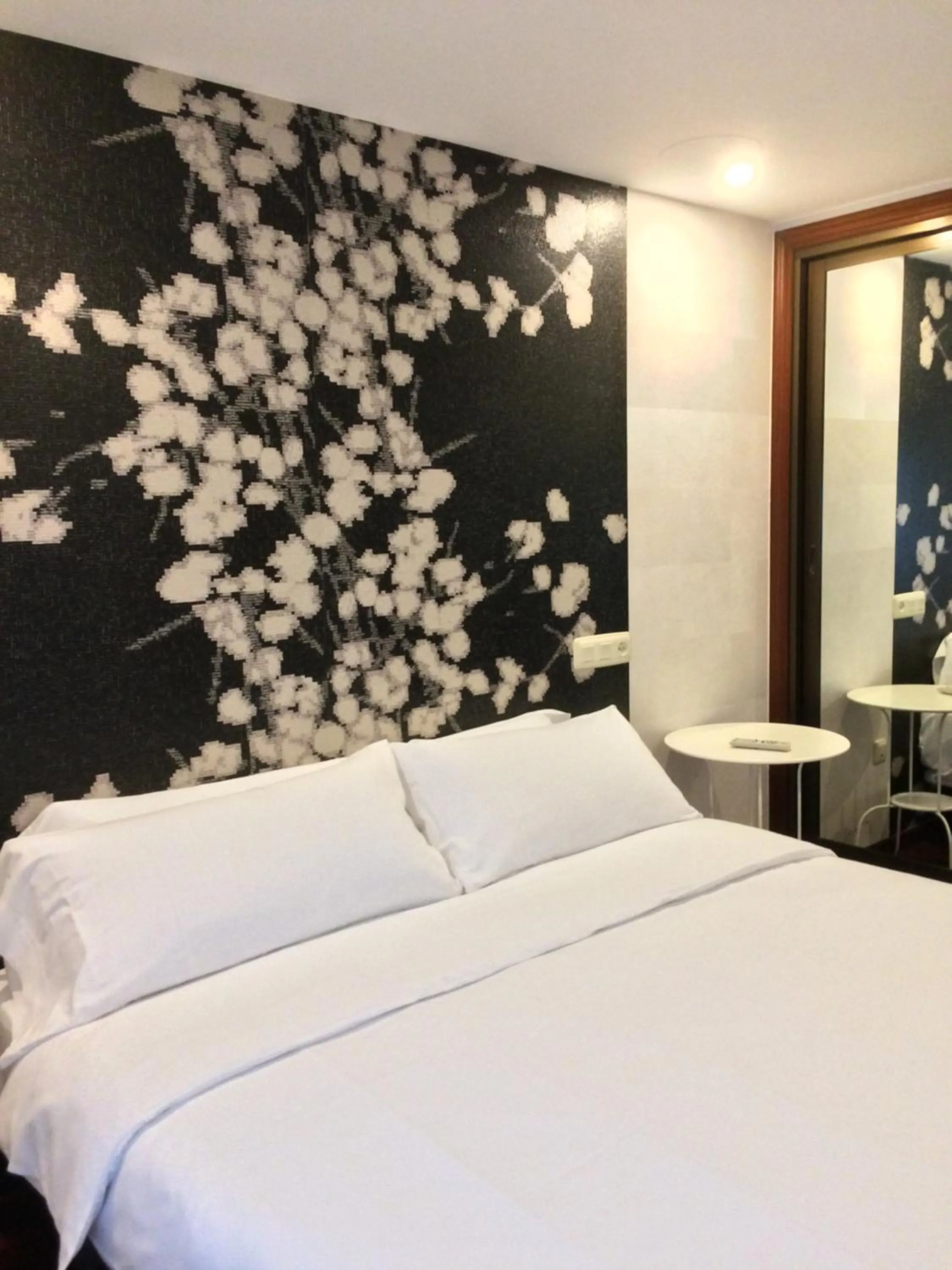 Bed in Saudade Hostal Cafetería