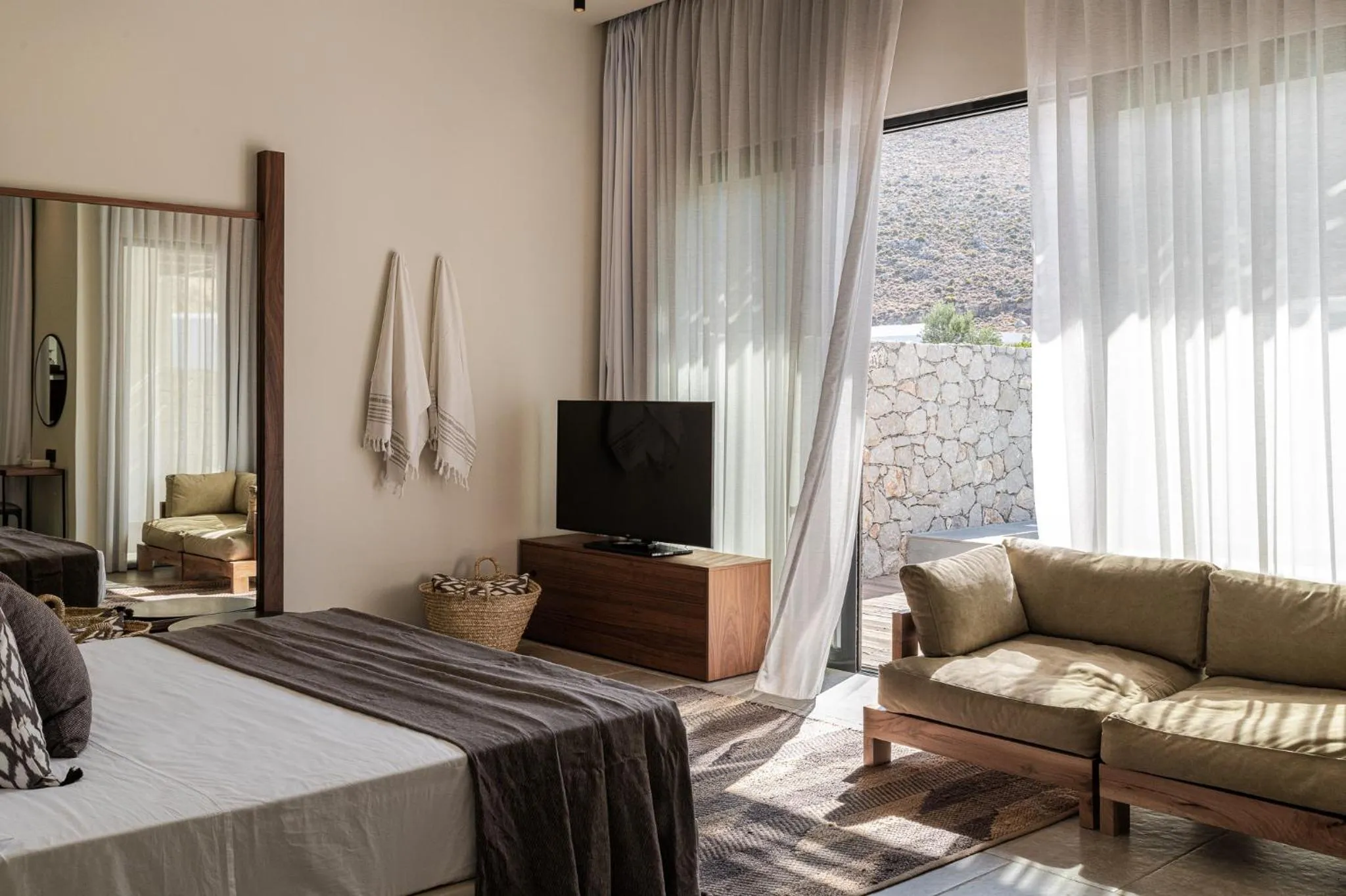 Bedroom, Bed in Casa Cook Rhodes (Adults Only)