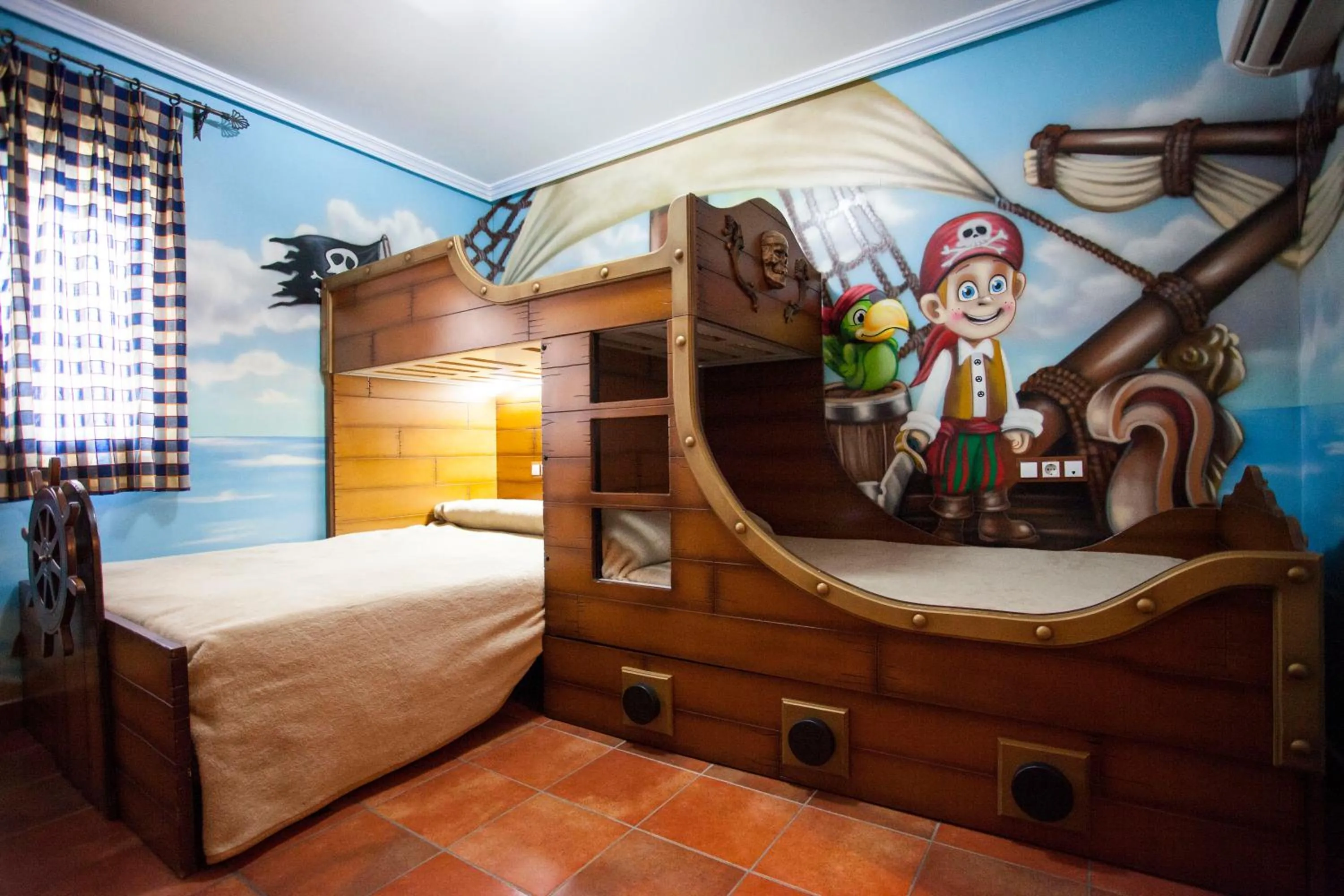 Bedroom, Bed in El Volante