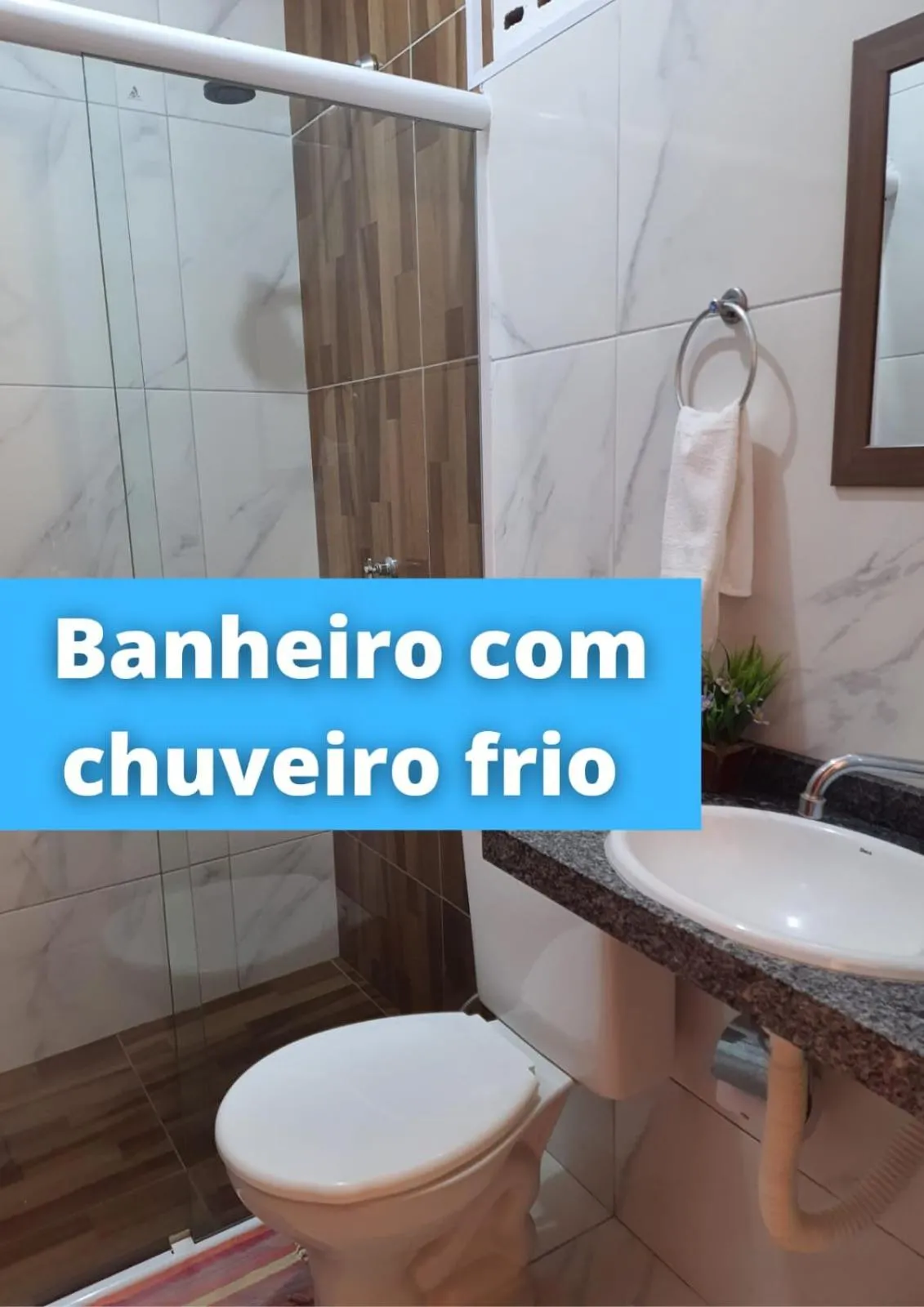 Triple Room in Pousada Meu Paraíso