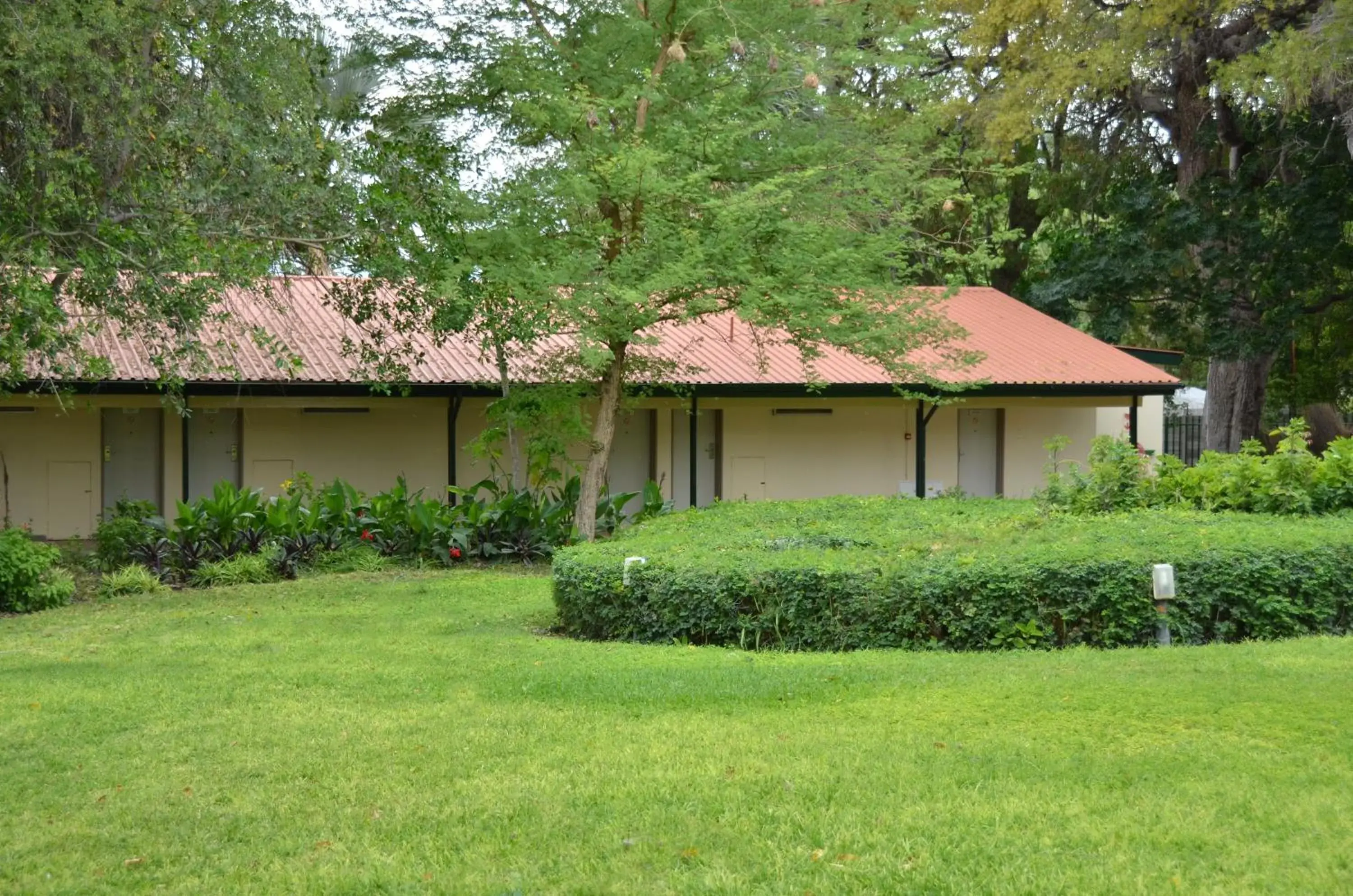 Garden view in Cresta Riley's Hotel Garden view in Cresta Riley's Hotel
