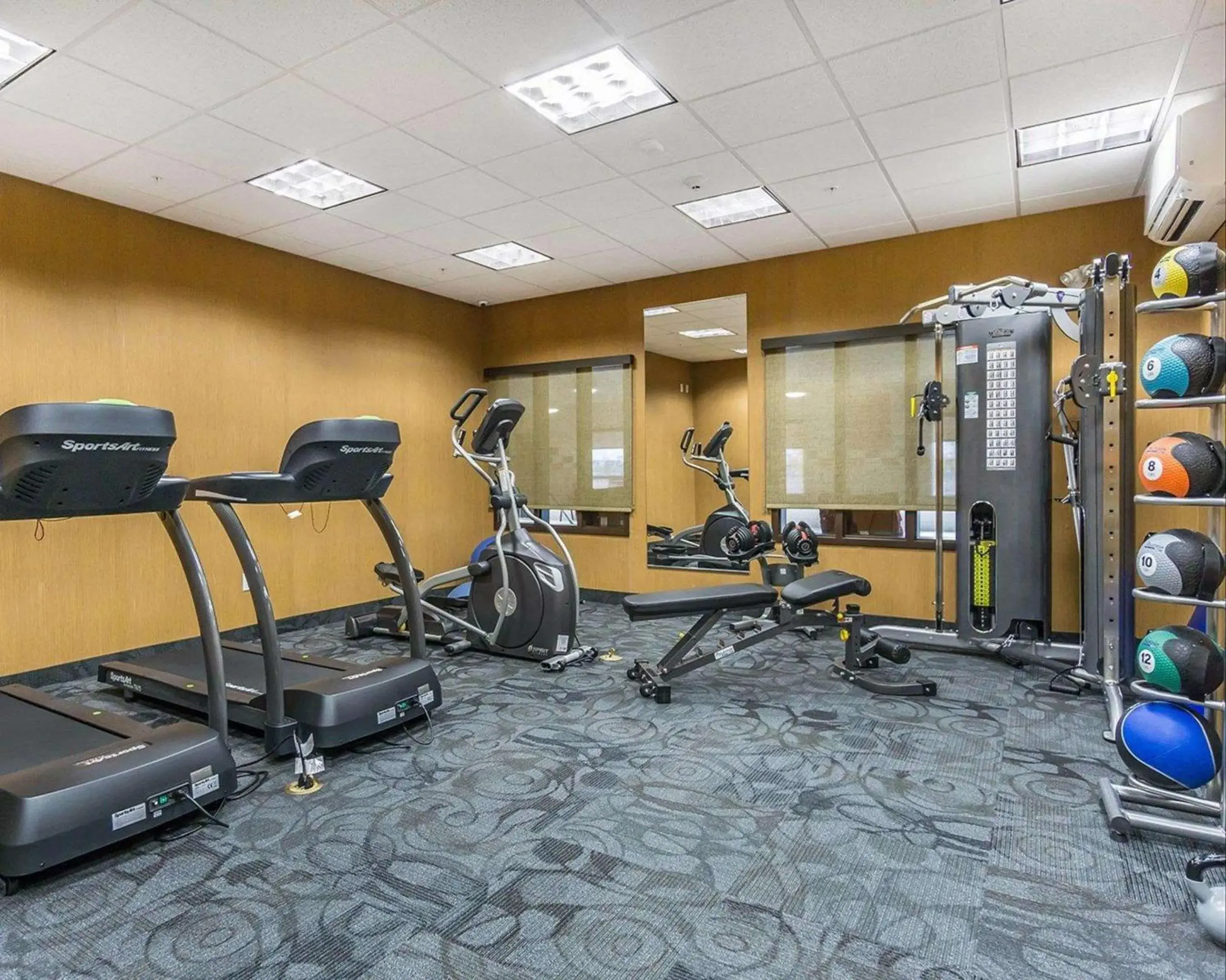 Fitness centre/facilities in Comfort Inn & Suites Edmonton International Airport Fitness centre/facilities in Comfort Inn & Suites Edmonton International Airport