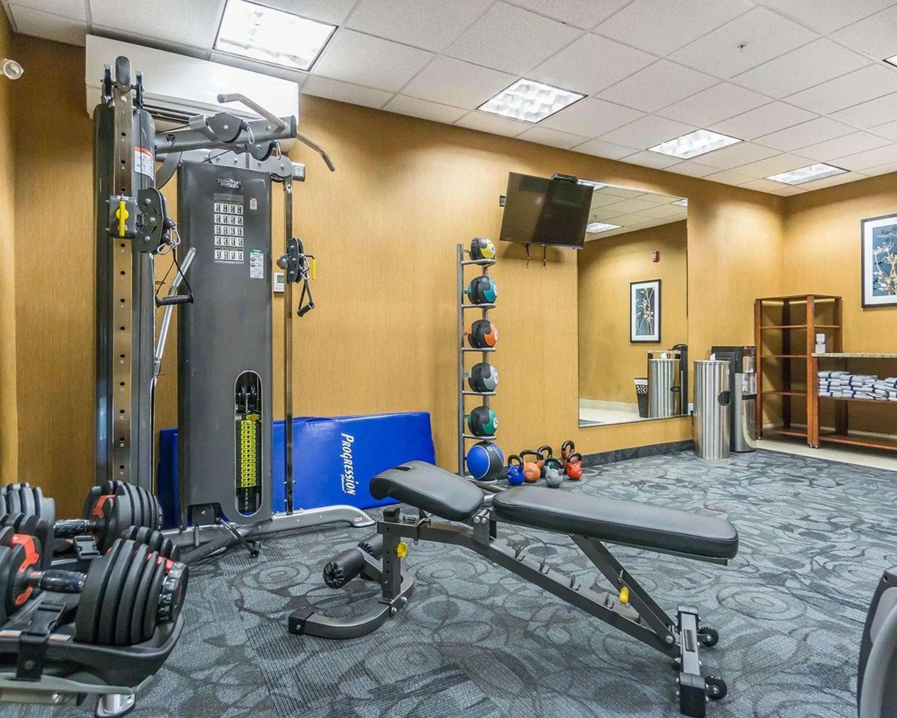 Fitness centre/facilities in Comfort Inn & Suites Edmonton International Airport Fitness centre/facilities in Comfort Inn & Suites Edmonton International Airport