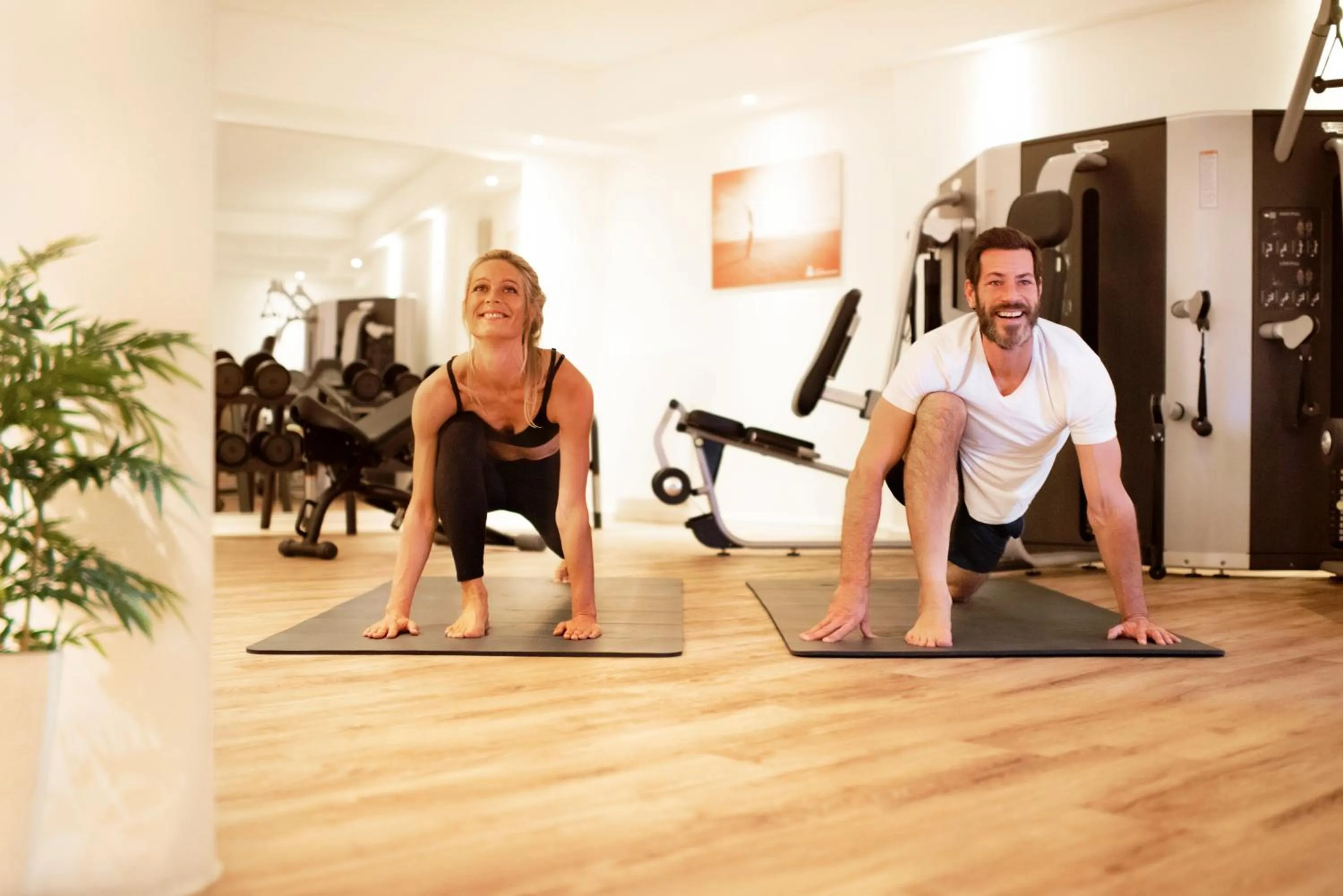 Fitness centre/facilities in Hotel Hafenspeicher