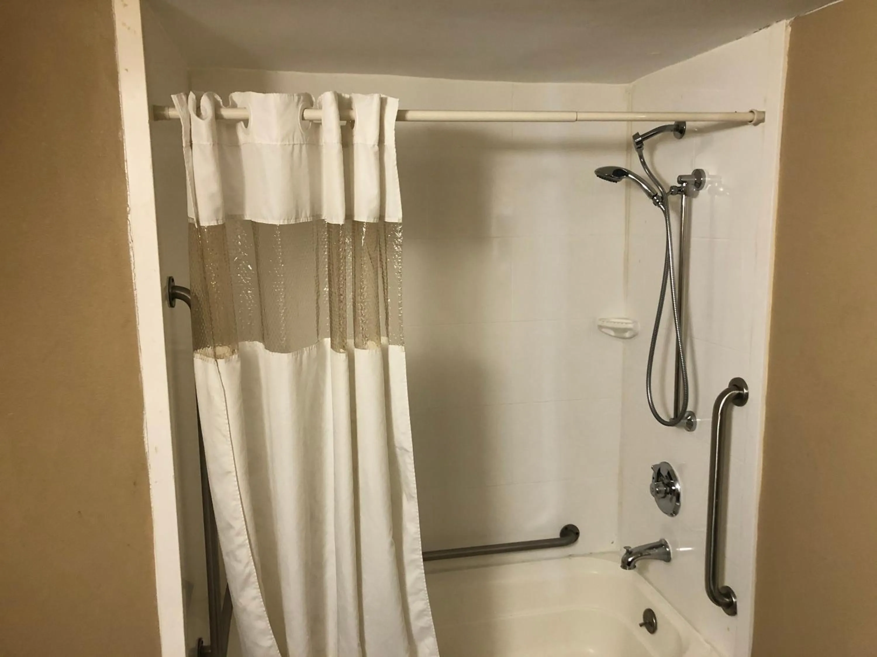 Bathroom in Rodeway Inn Joint Base Andrews Area