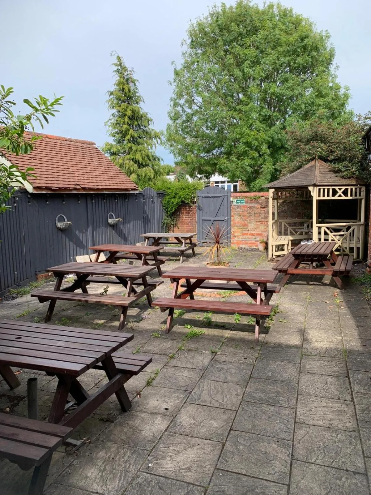 Garden in The George Hotel
