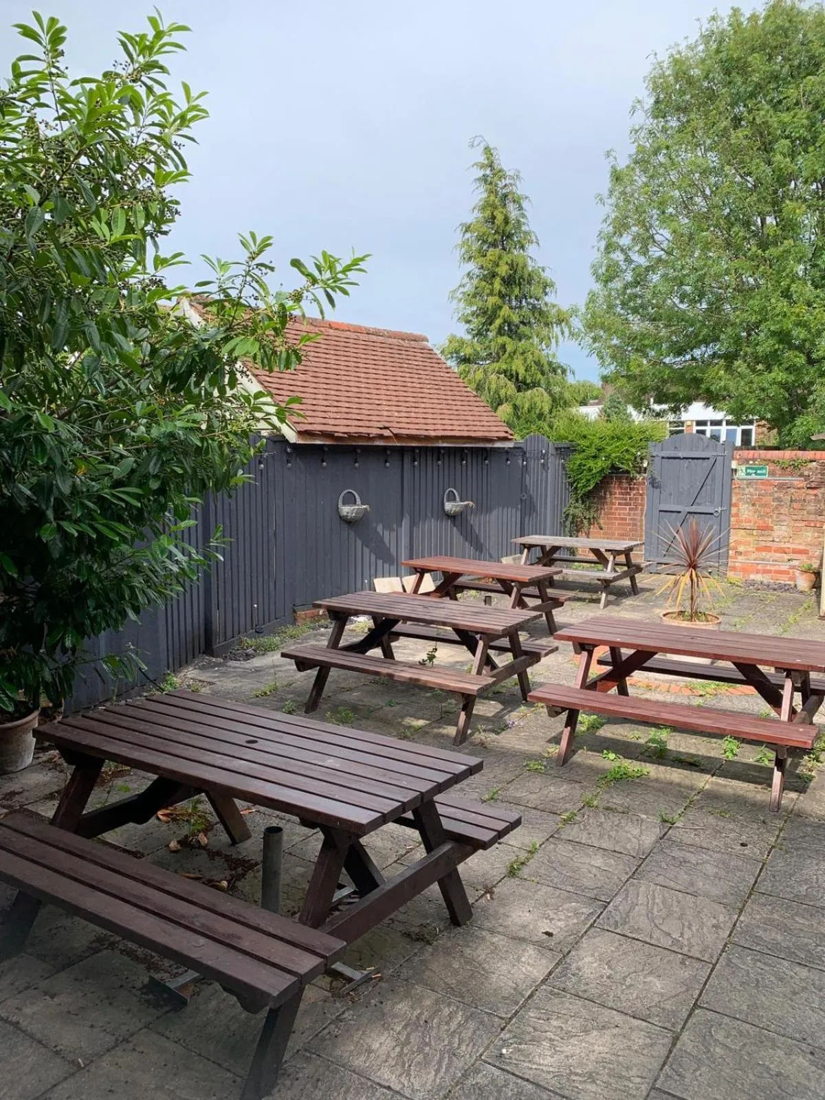 Garden in The George Hotel
