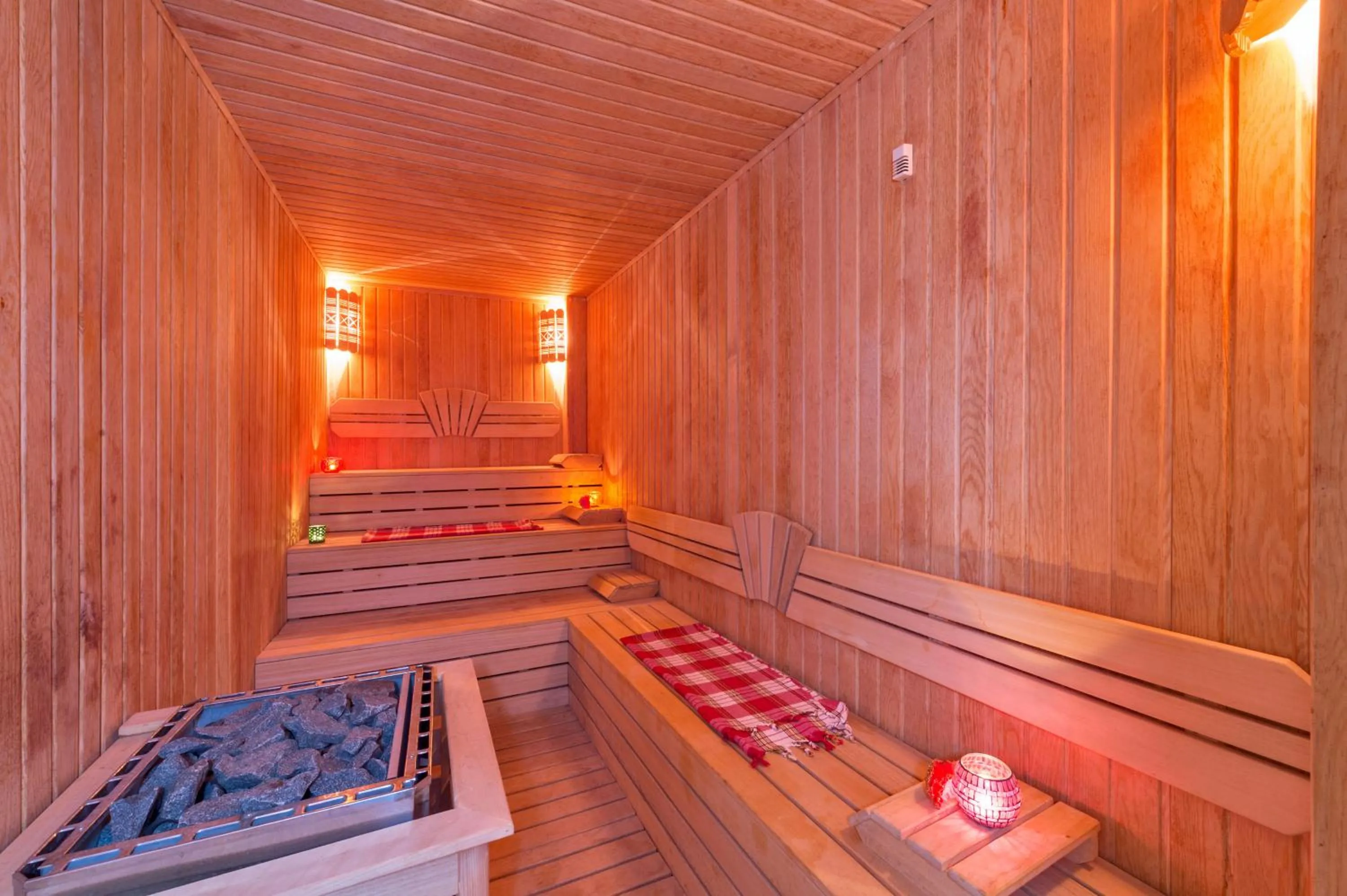 Sauna in Grand Pamir Hotel
