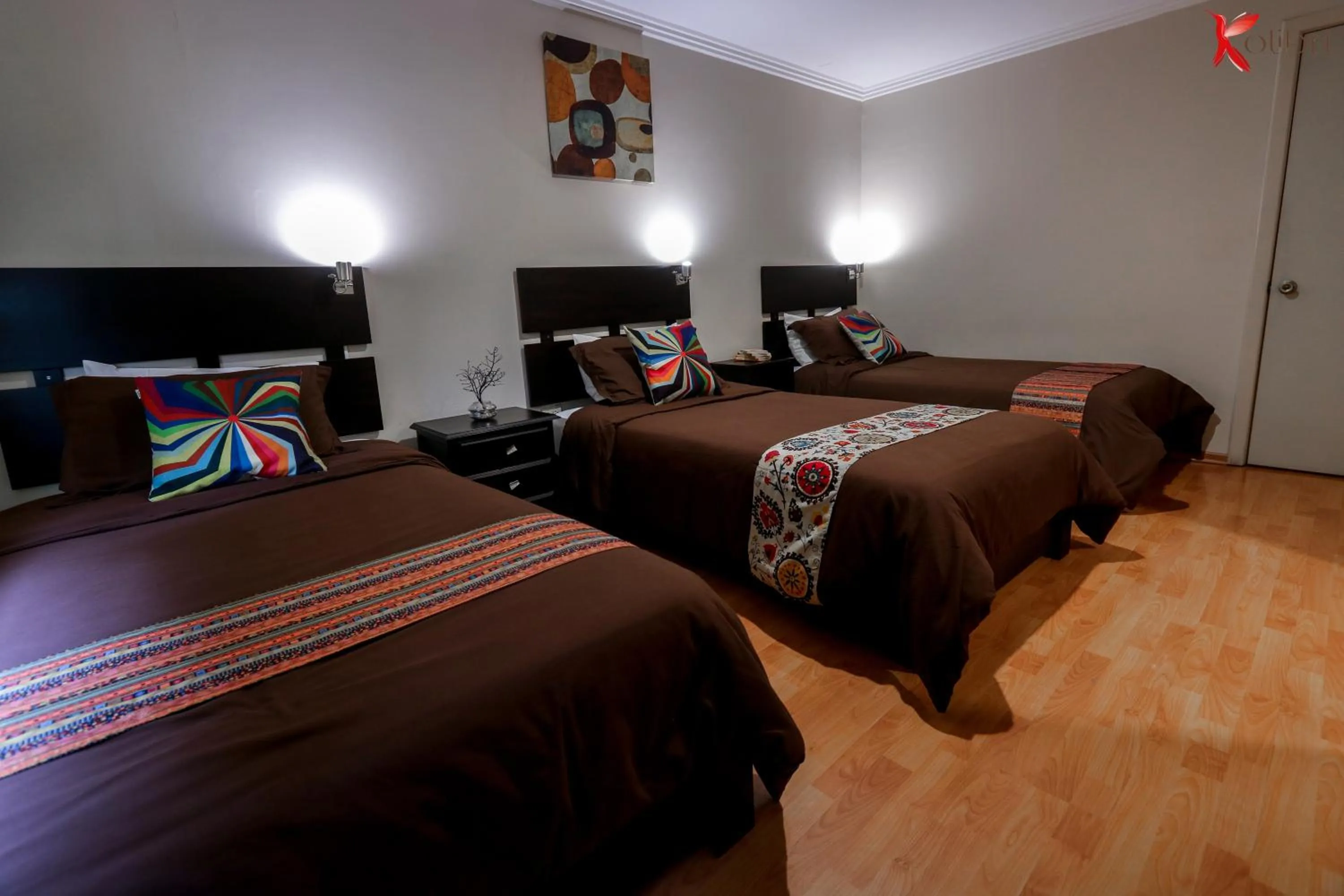 Bed in Hostal Kolibri B&B